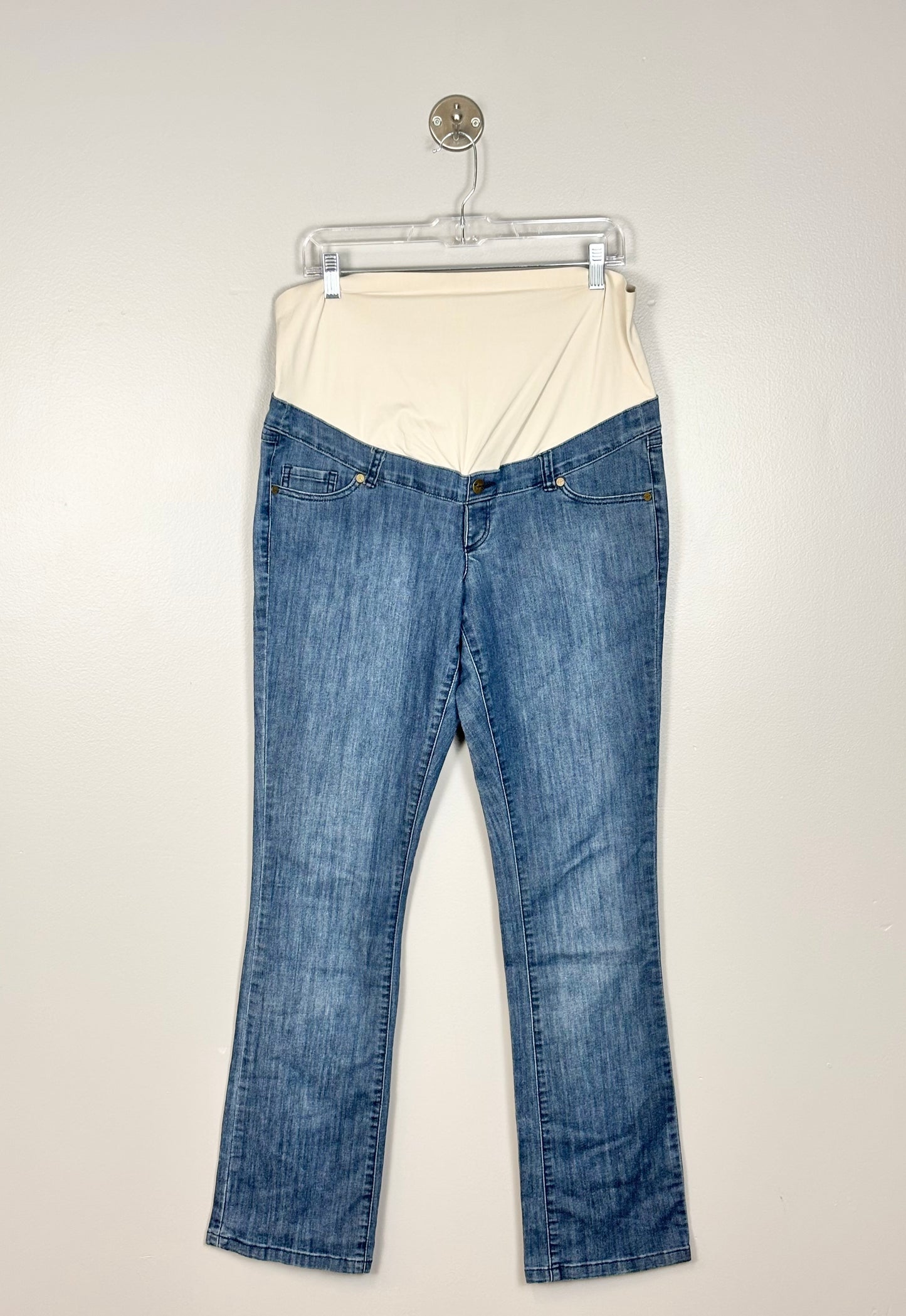 L - Thyme Midwash Bootcut Denim