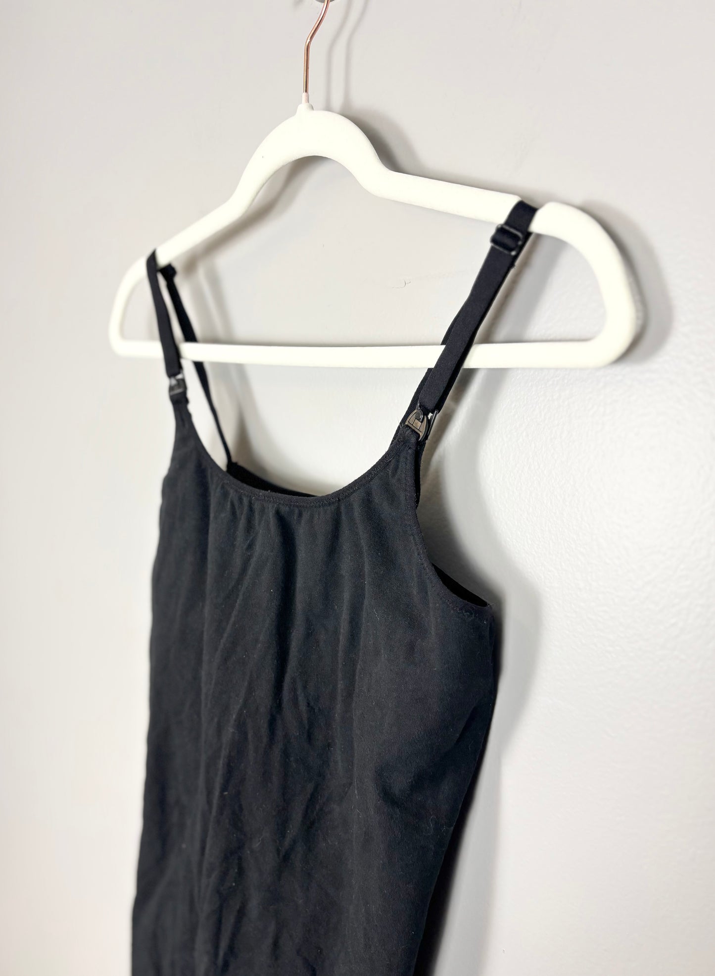M - Paisley Sky Black Nursing Tank