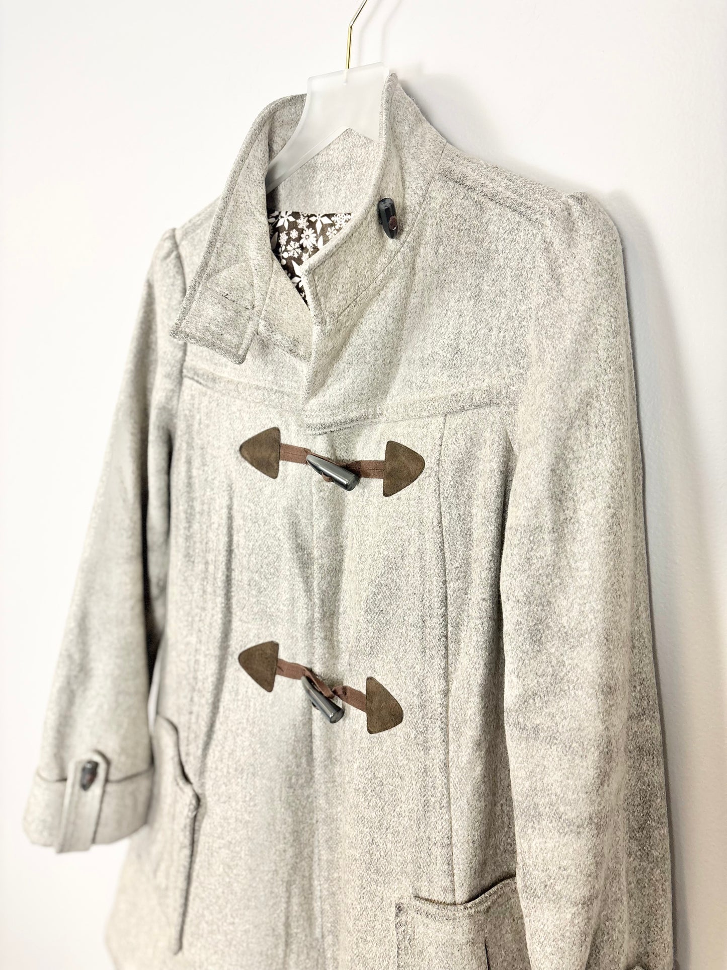 S - Old Navy Toggle-Detail Swing Jacket