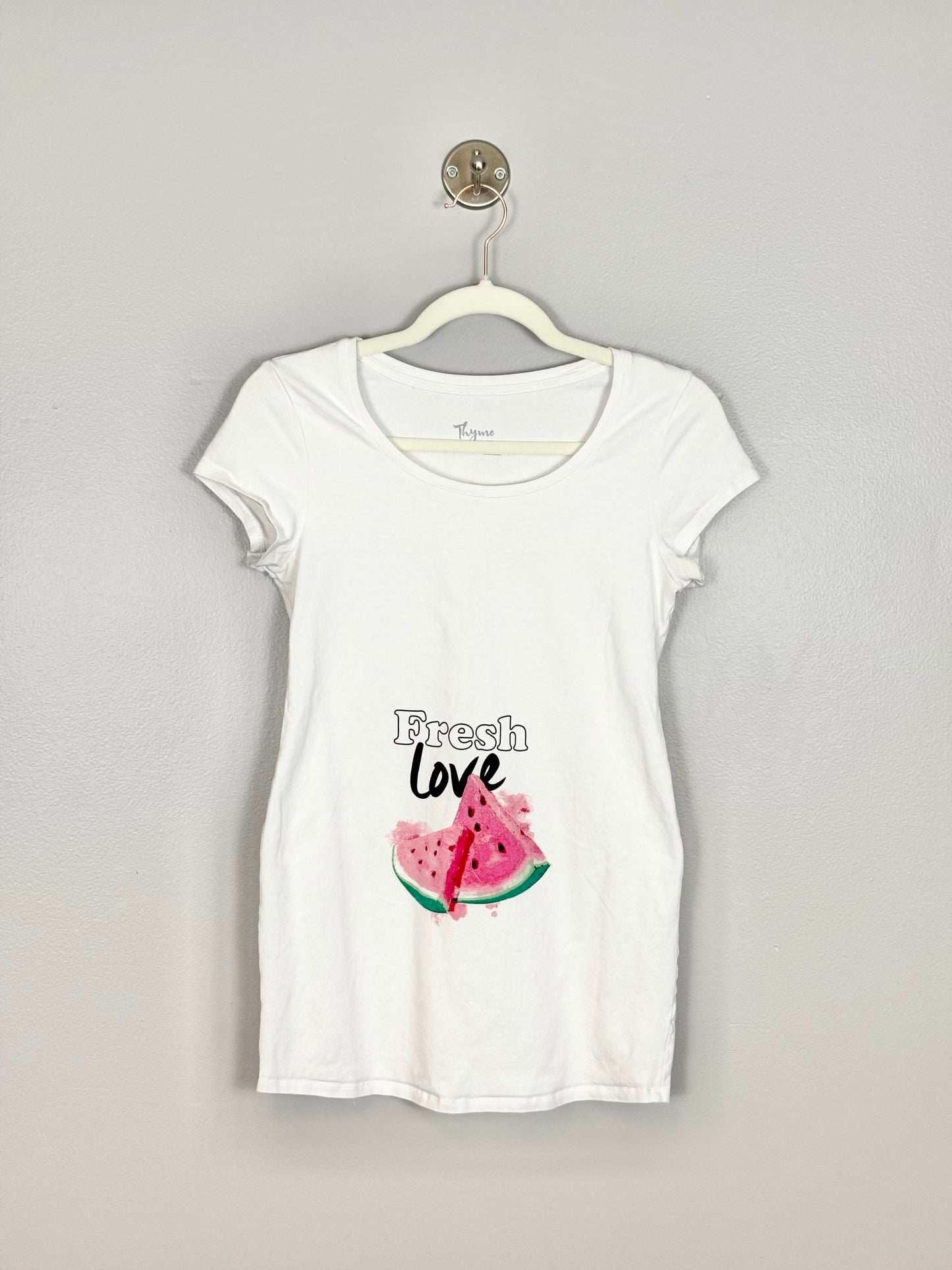S - Thyme Fresh Love Watermelon Tee