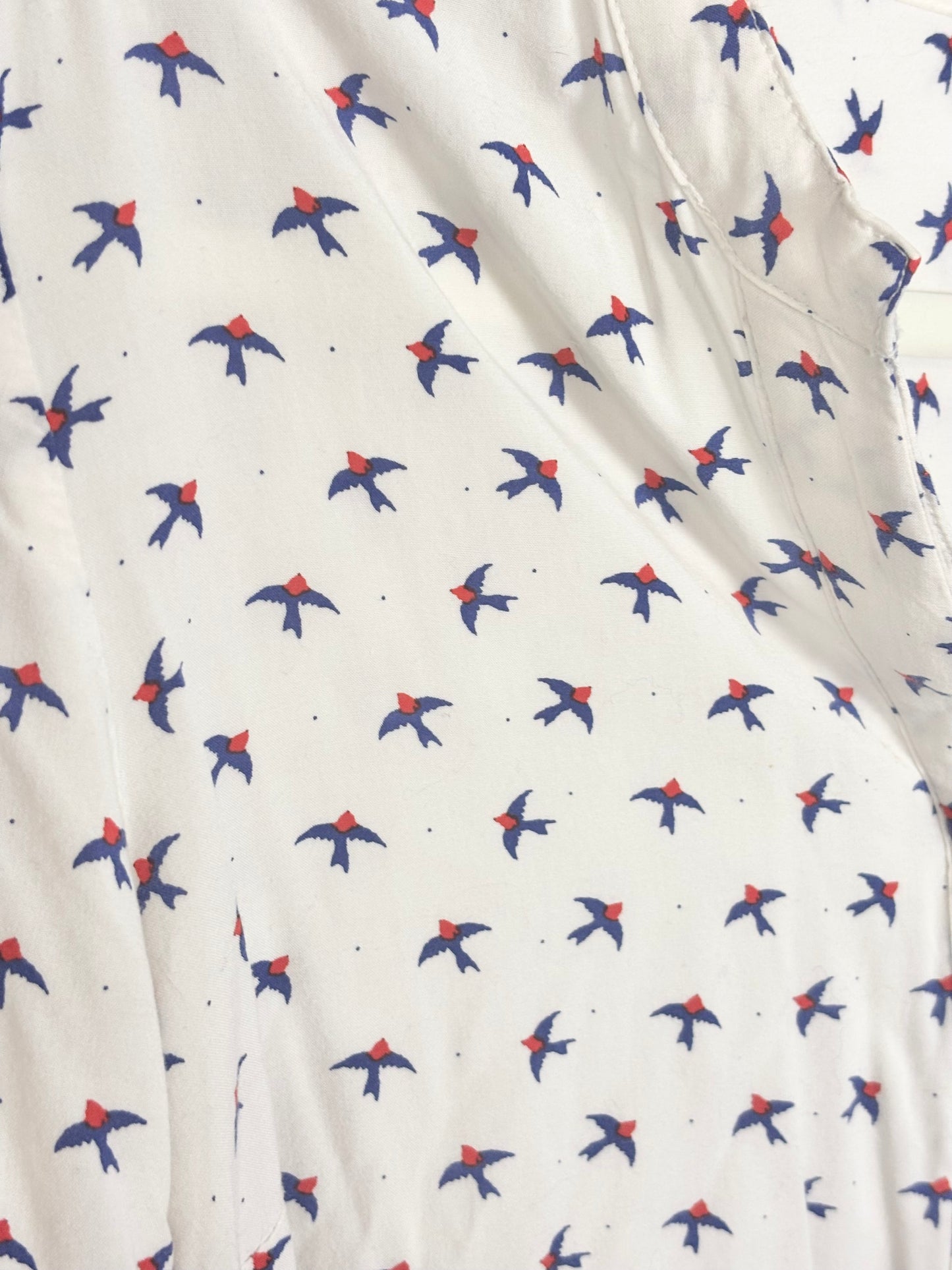 M - Thyme Long-Sleeve Sparrow Blouse