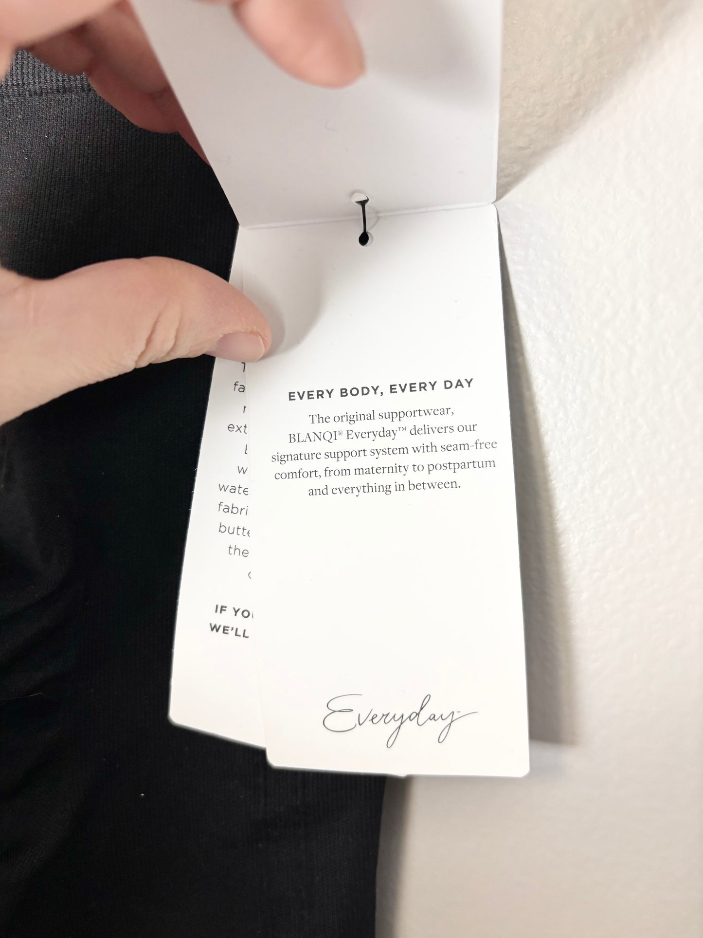 L - Blanqi Black Everyday Support Leggings