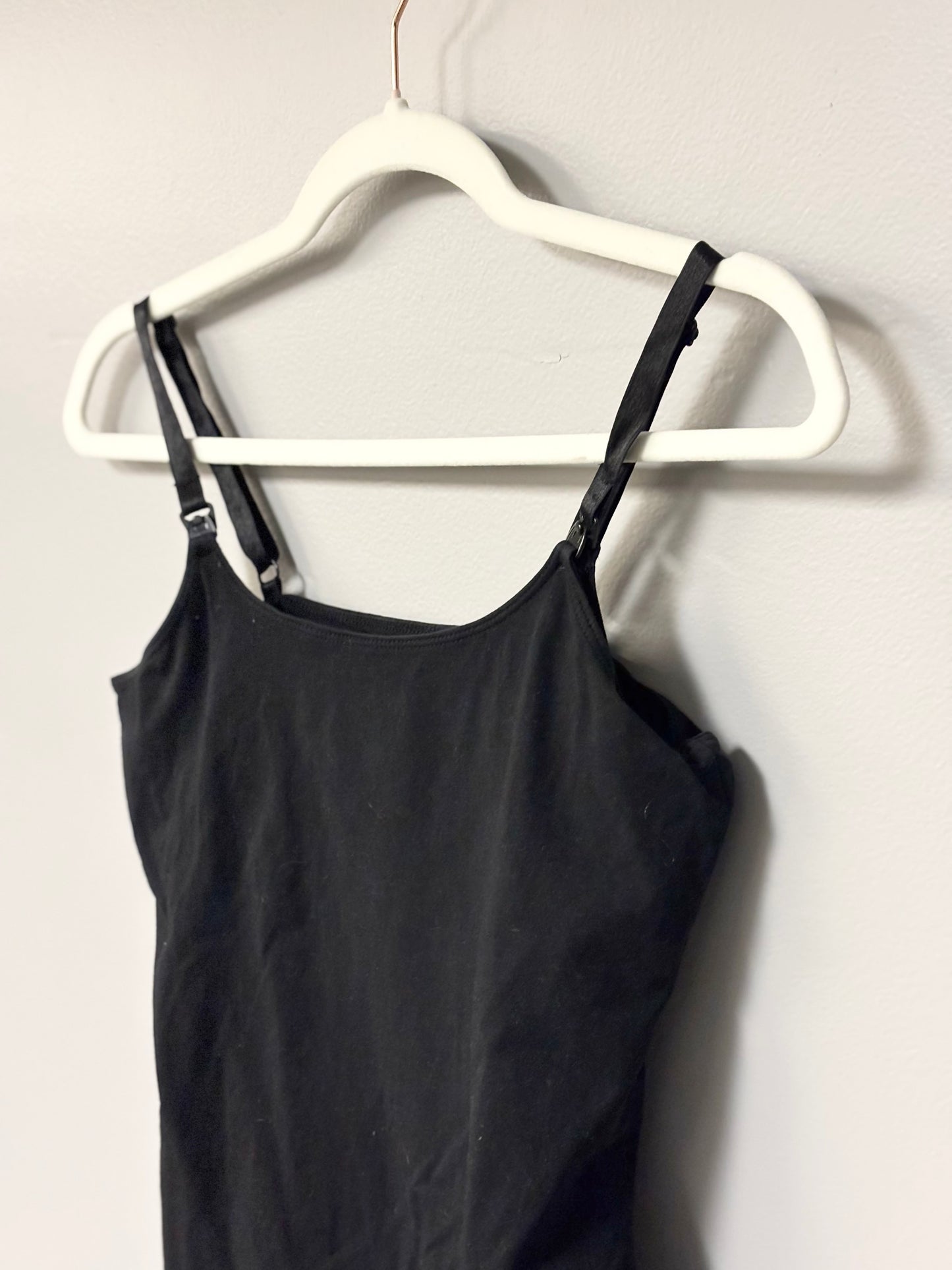 S - H & M Mama Black Nursing Tank