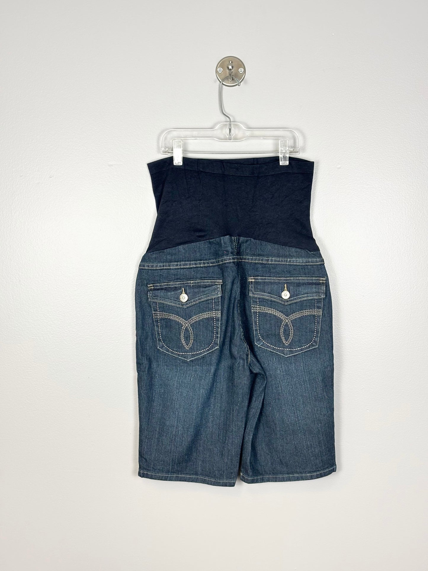 L - Bella Vida Denim Bermuda Shorts