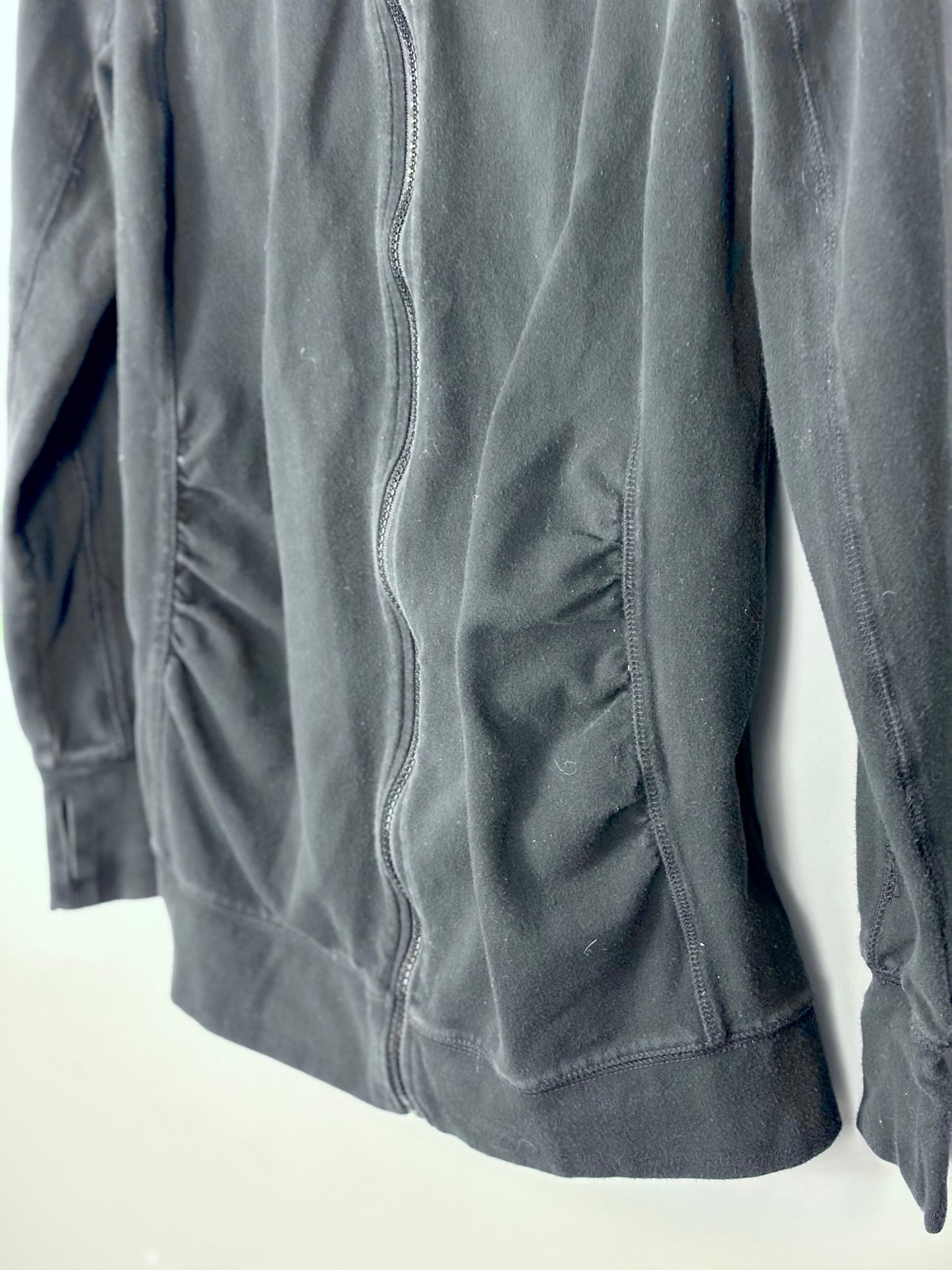 S - Liz Lange Maternity Zip Sweateshirt