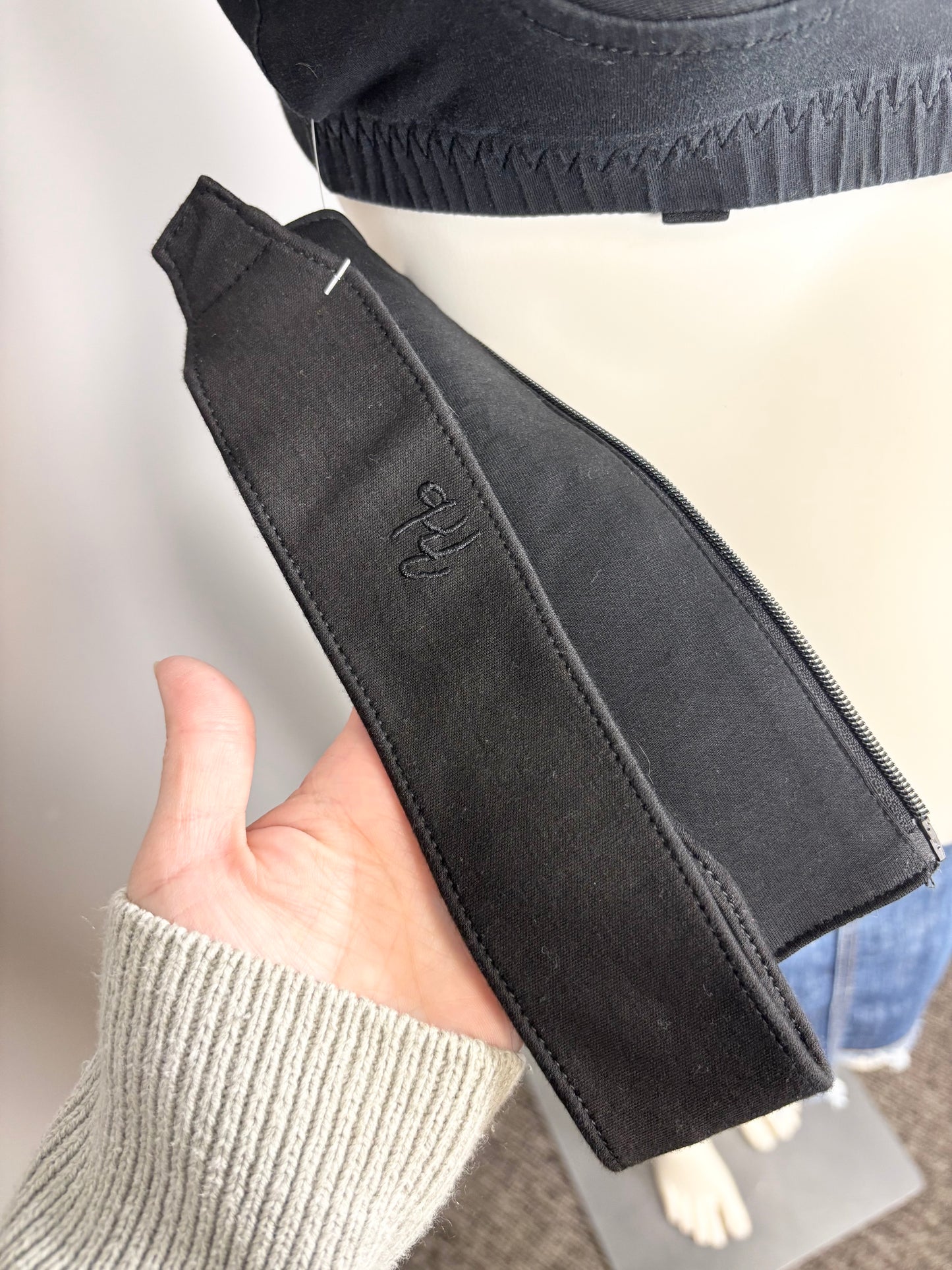 M - Black Nursing & Pumping Bra
