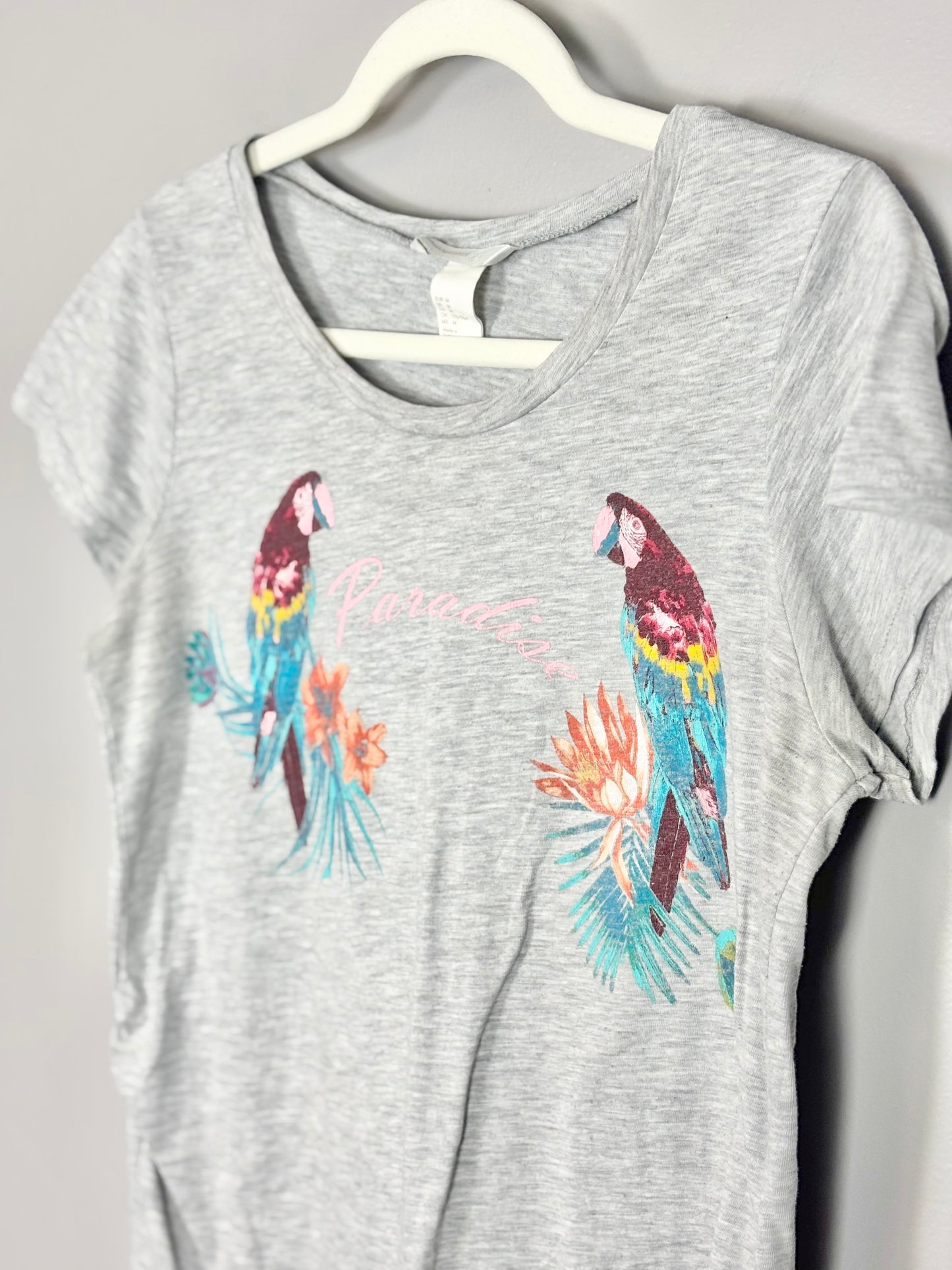 M - H & M Parrot Paradise Shirt