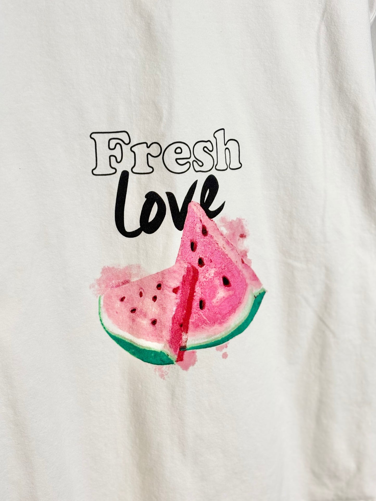 S - Thyme Fresh Love Watermelon Tee