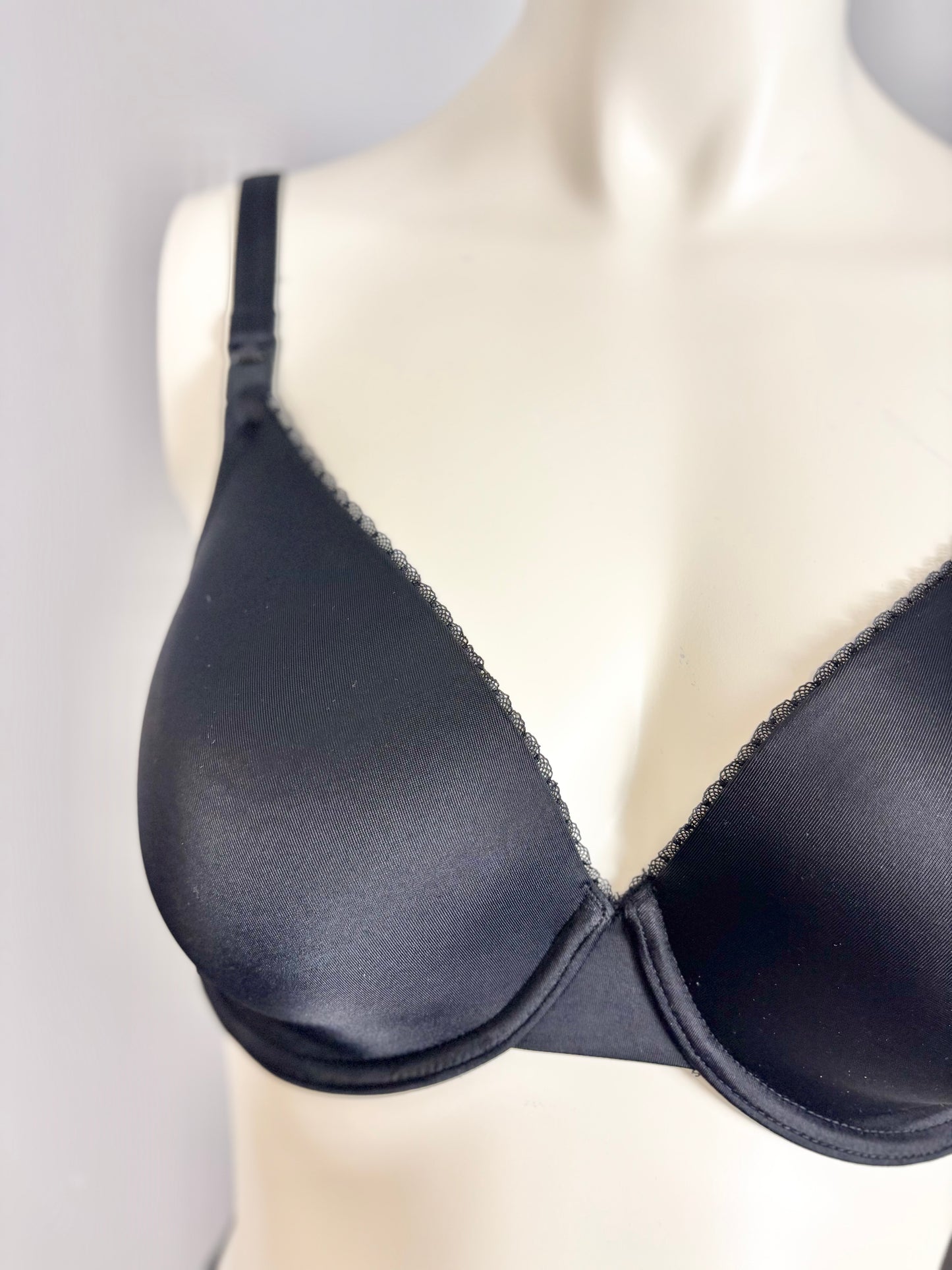 L/36D - Thyme Black Nursing Bra