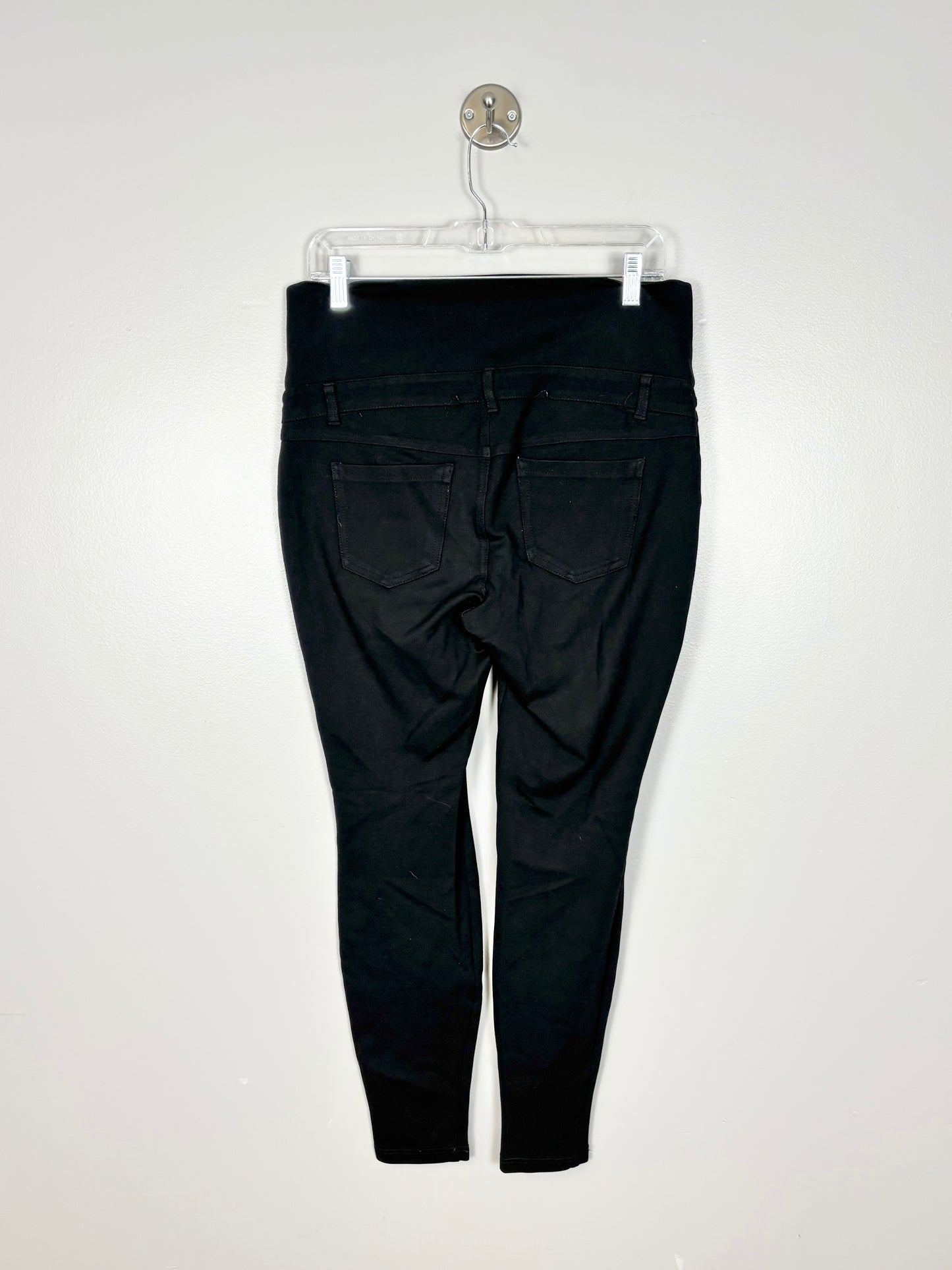 M - Thyme Black Stretch Skinny Dress Pant