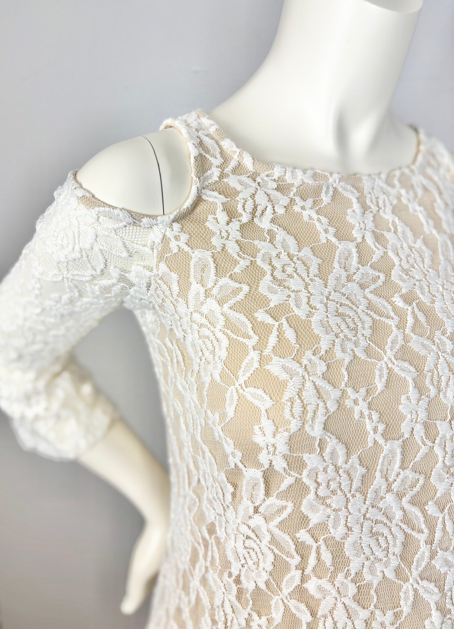 S - Planet Motherhood Lace Shift Dress/Top