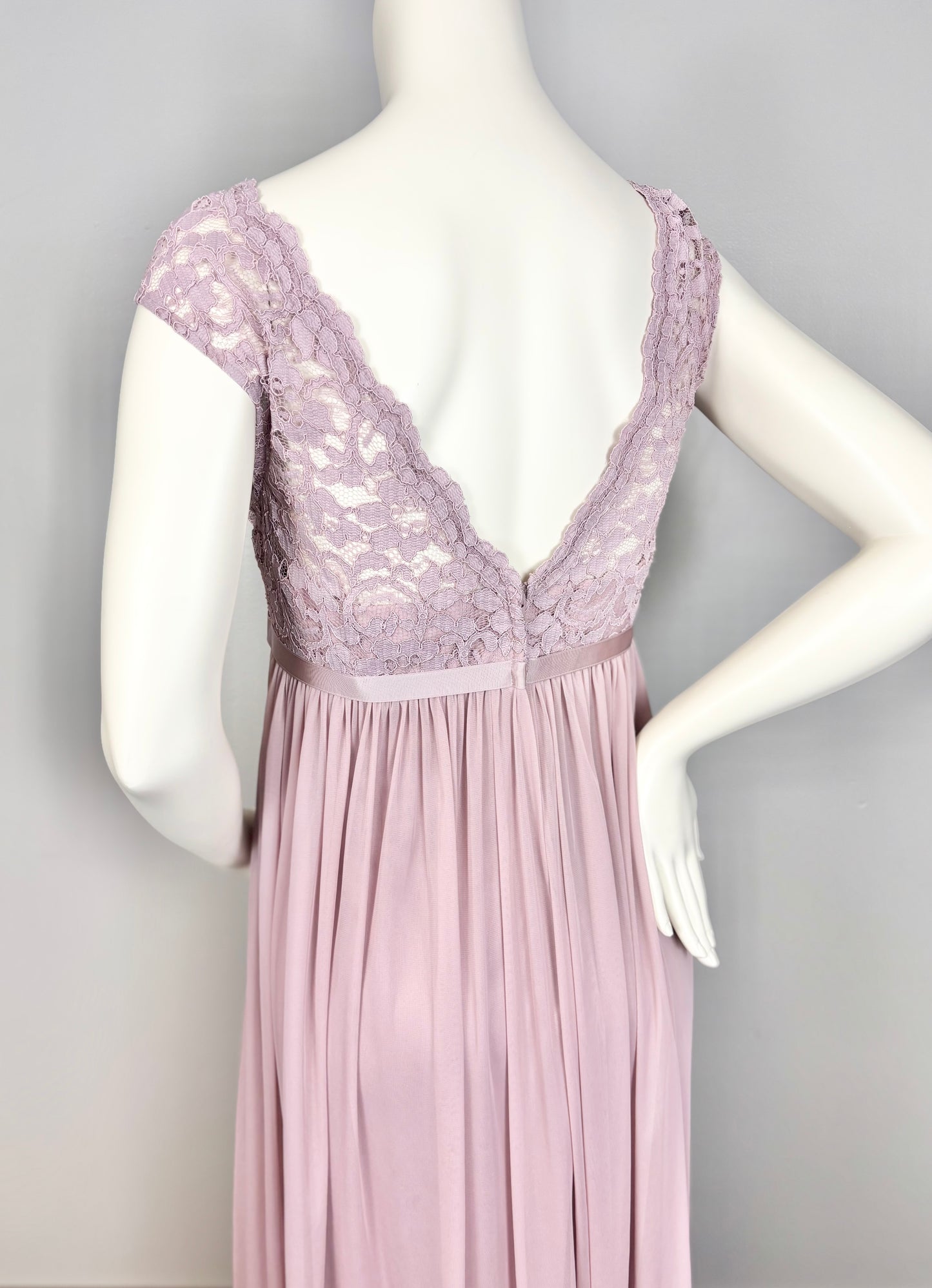 1XL - David’s Bridal Lavender Lace Occasion Dress
