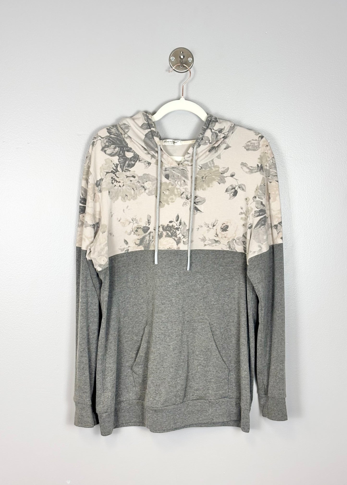 XL - Bearsland Muted Florals Nursing Hoodie
