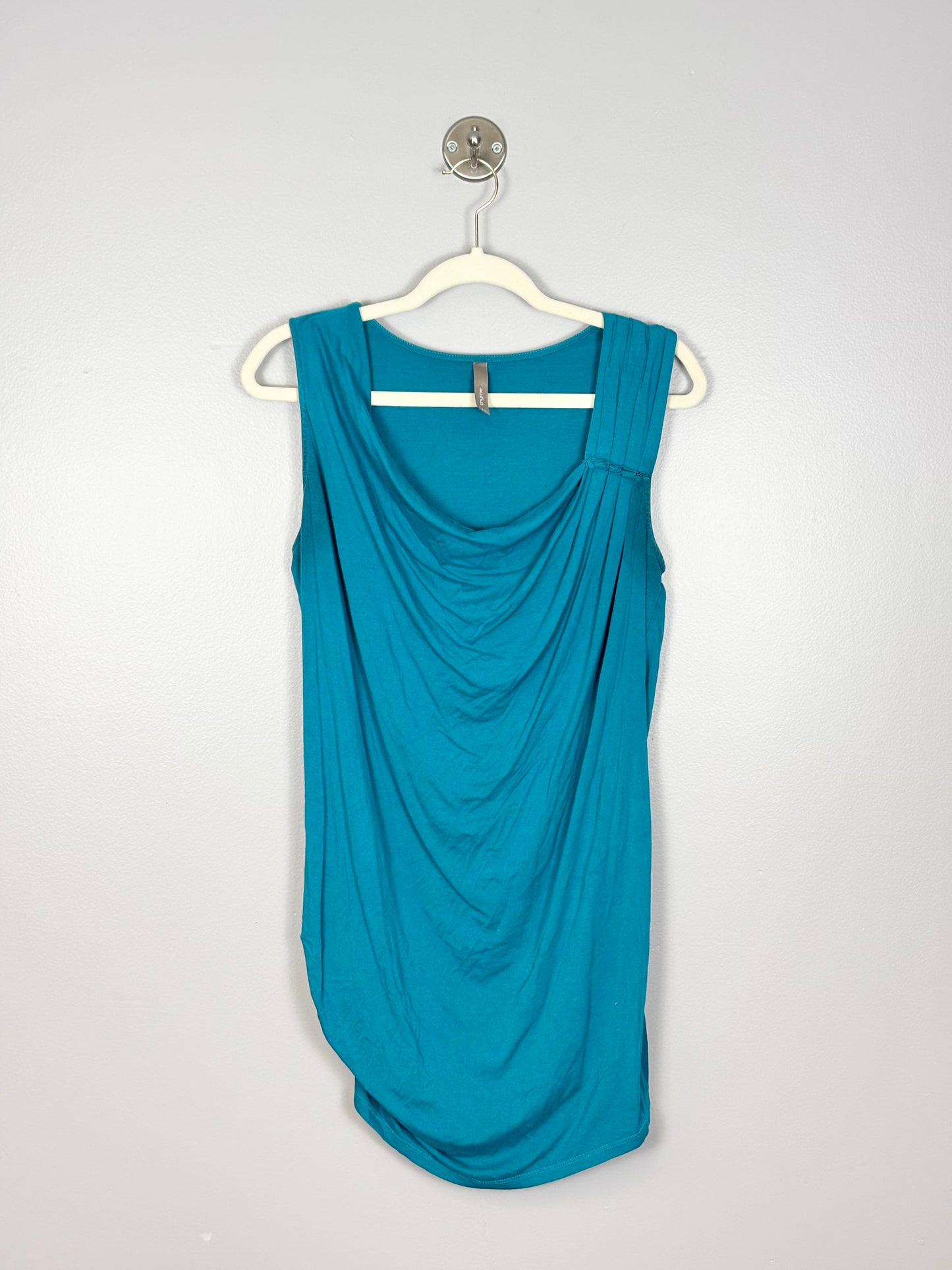 L - Thyme Teal Sleeveless Top