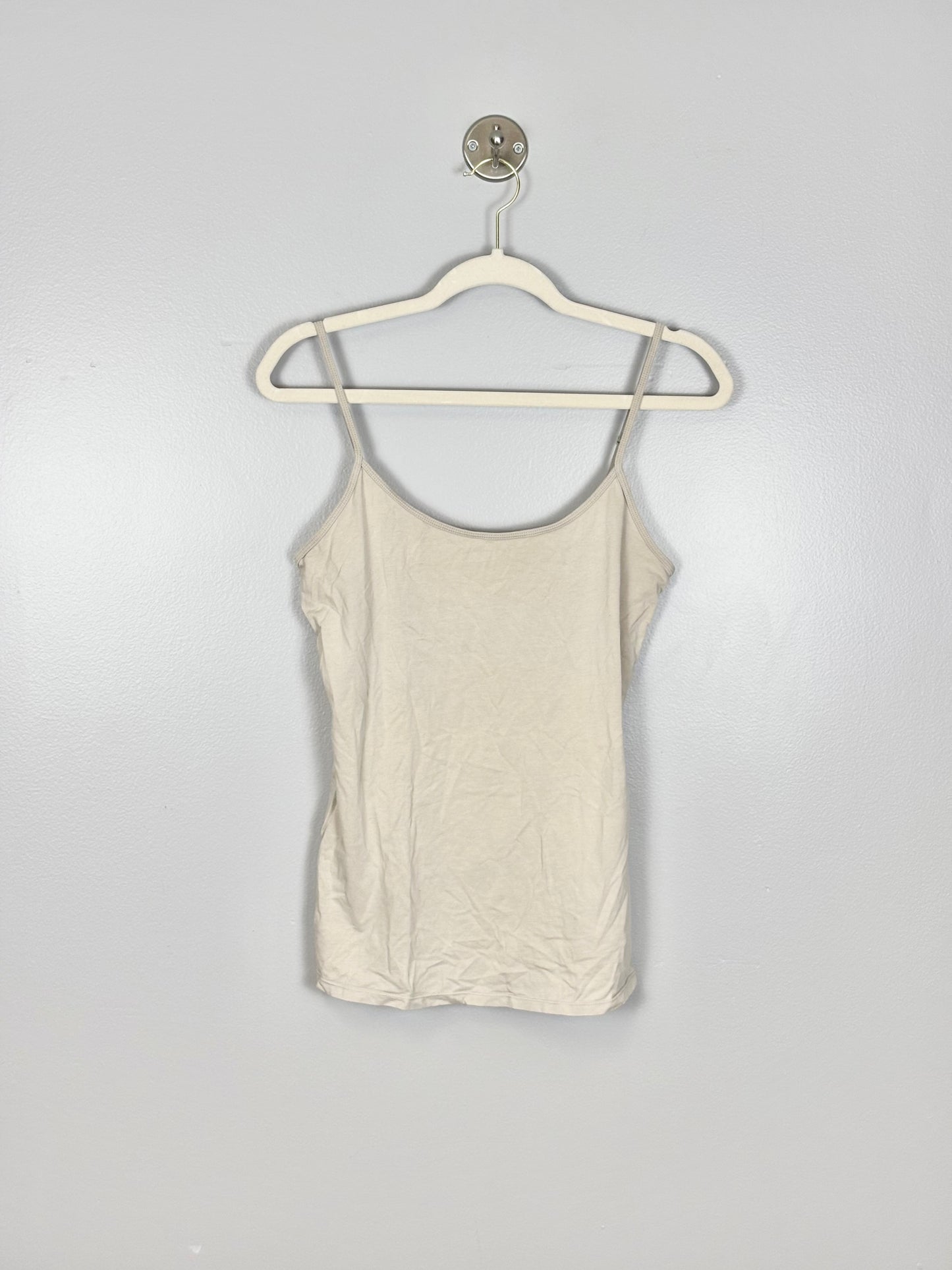 M - Old Navy Fitted Beige Maternity Tank