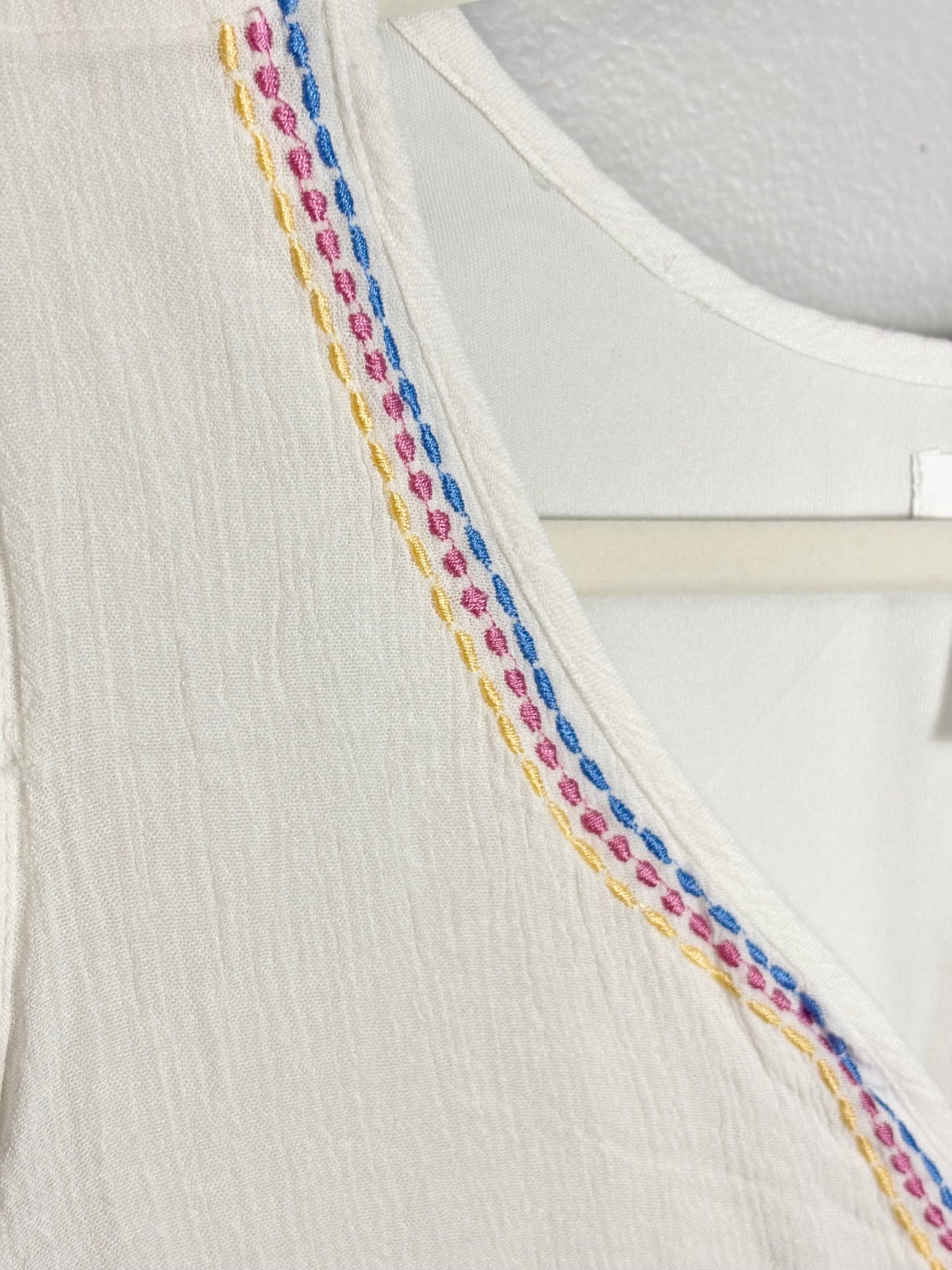 S - Thyme Rainbows & Glitter Sleevless Blouse