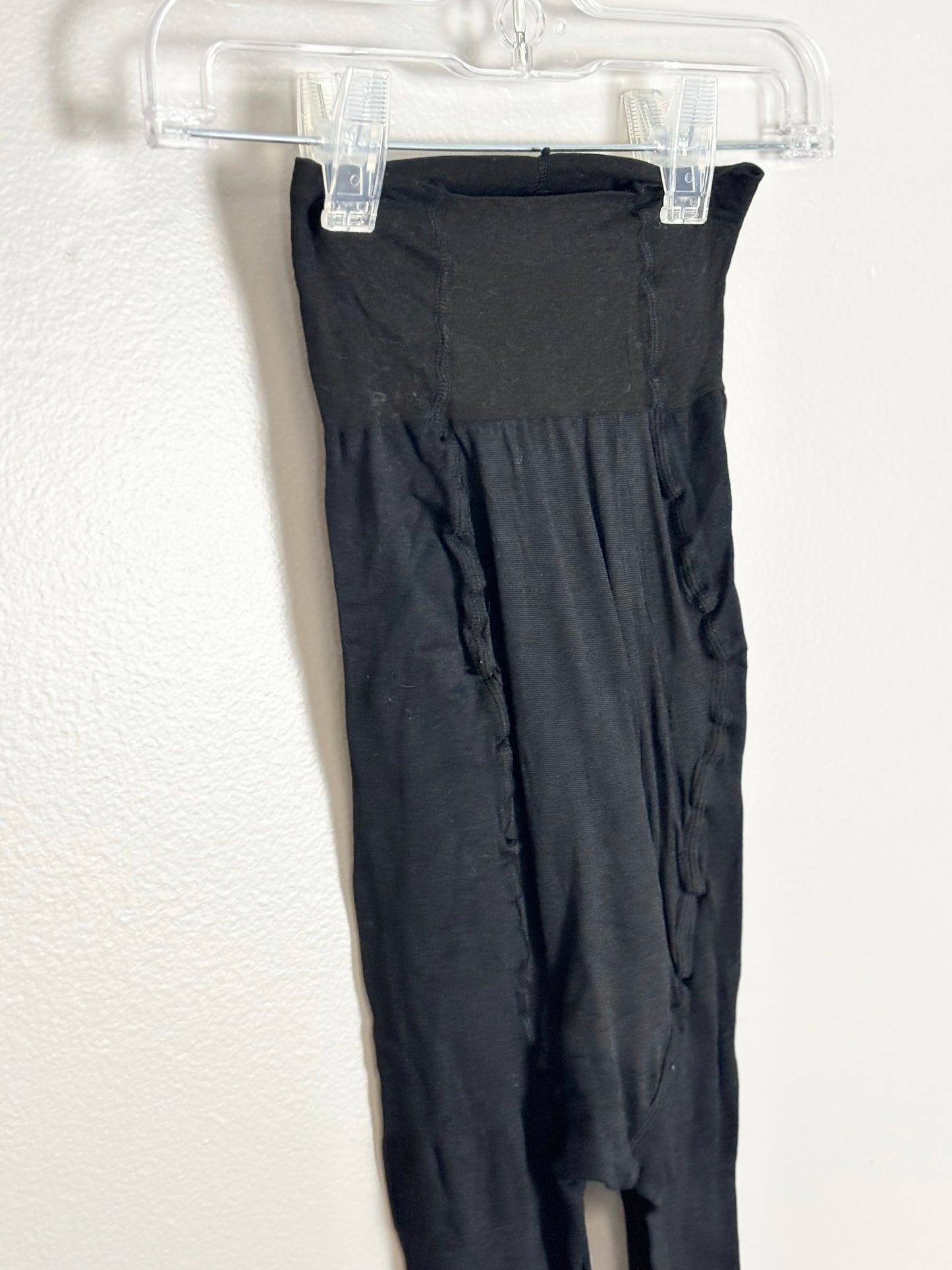 L/XL - H & M Mama Black Maternity Stockings