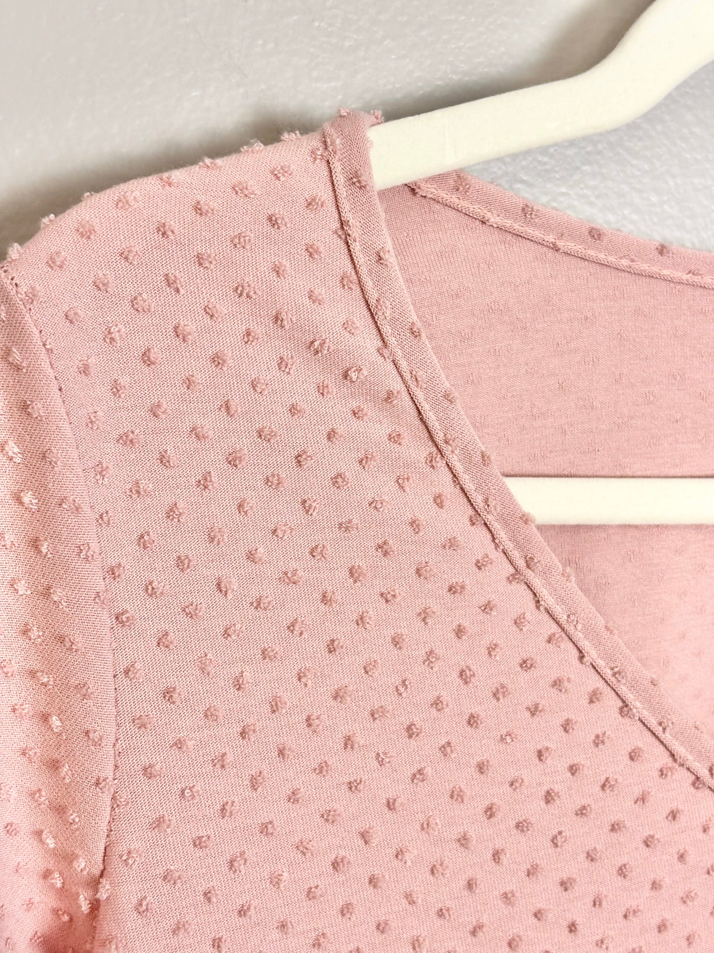 S - Hello Miz Pink Swing Top
