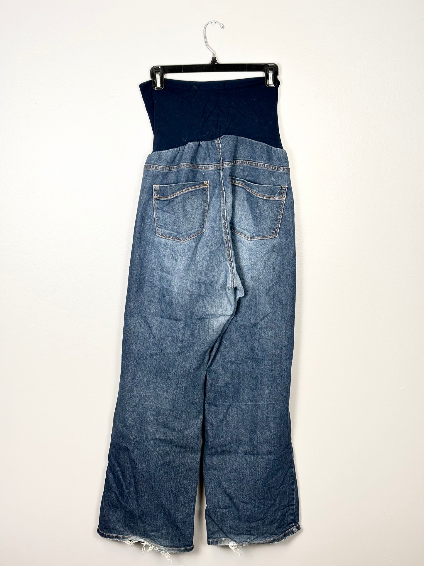 1X - Indigo Blue Wide Leg Jeans