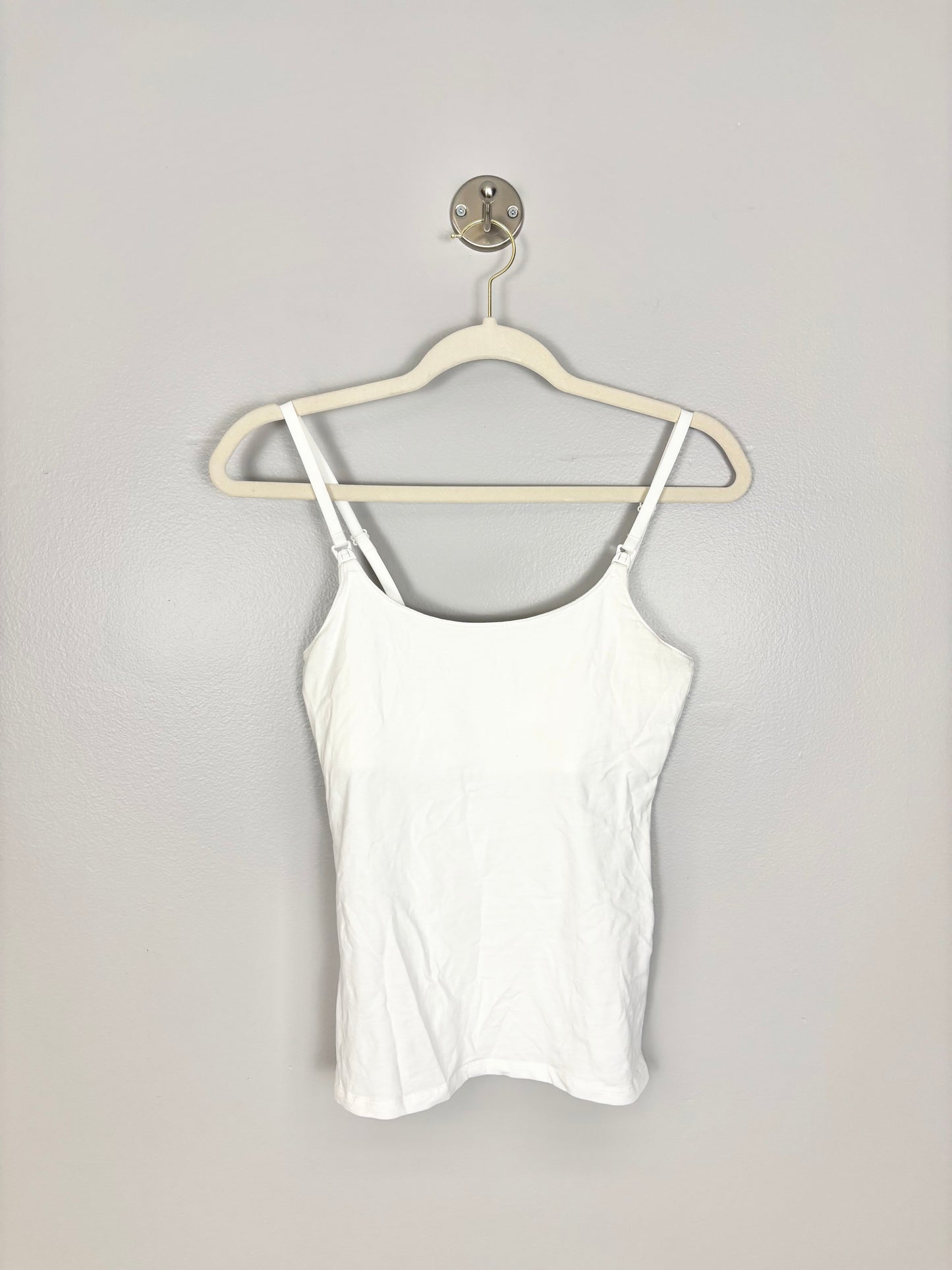 XS - H & M Soft White Nursing Tank