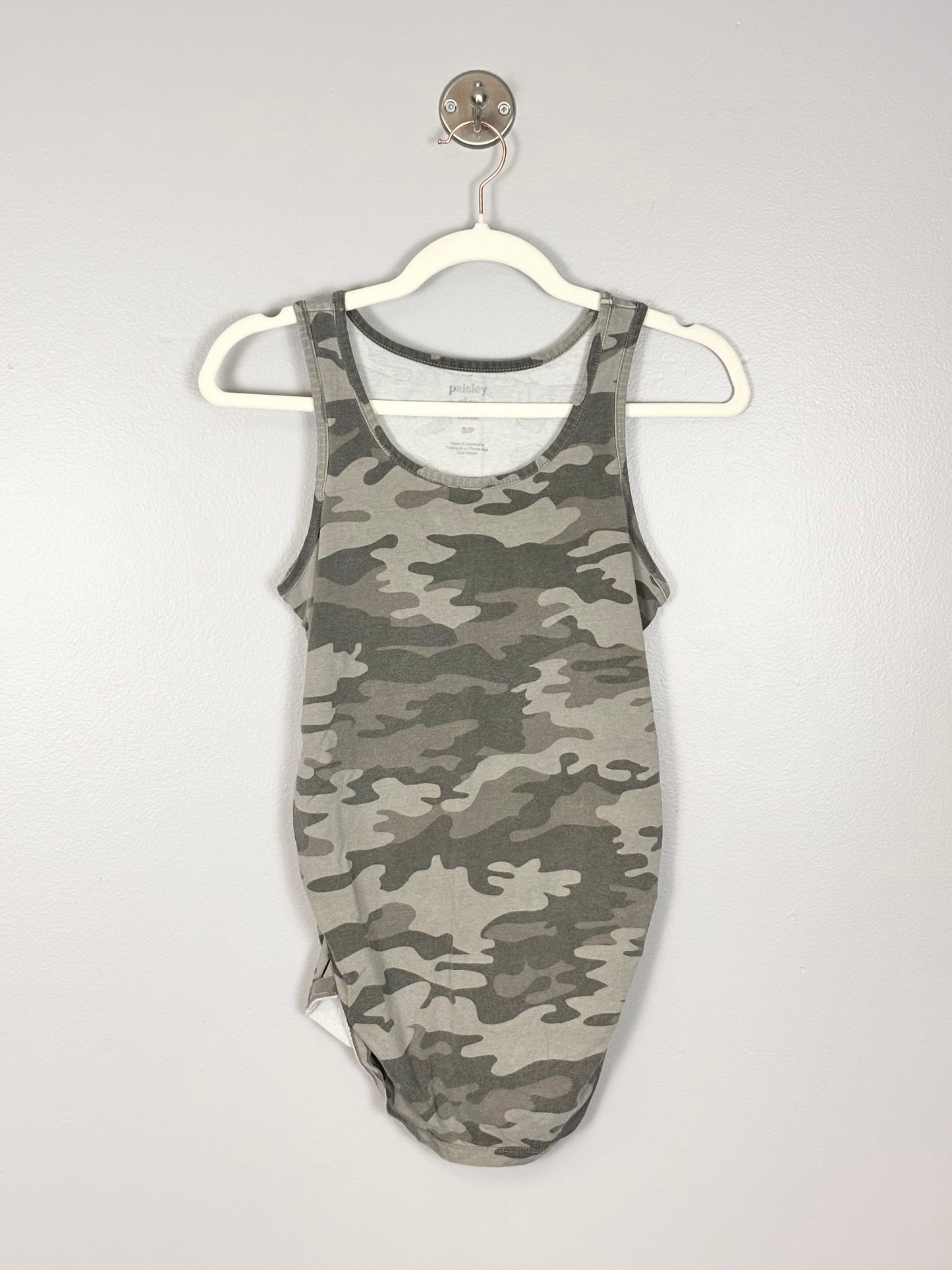 S - Paisley Sky Camo Tank
