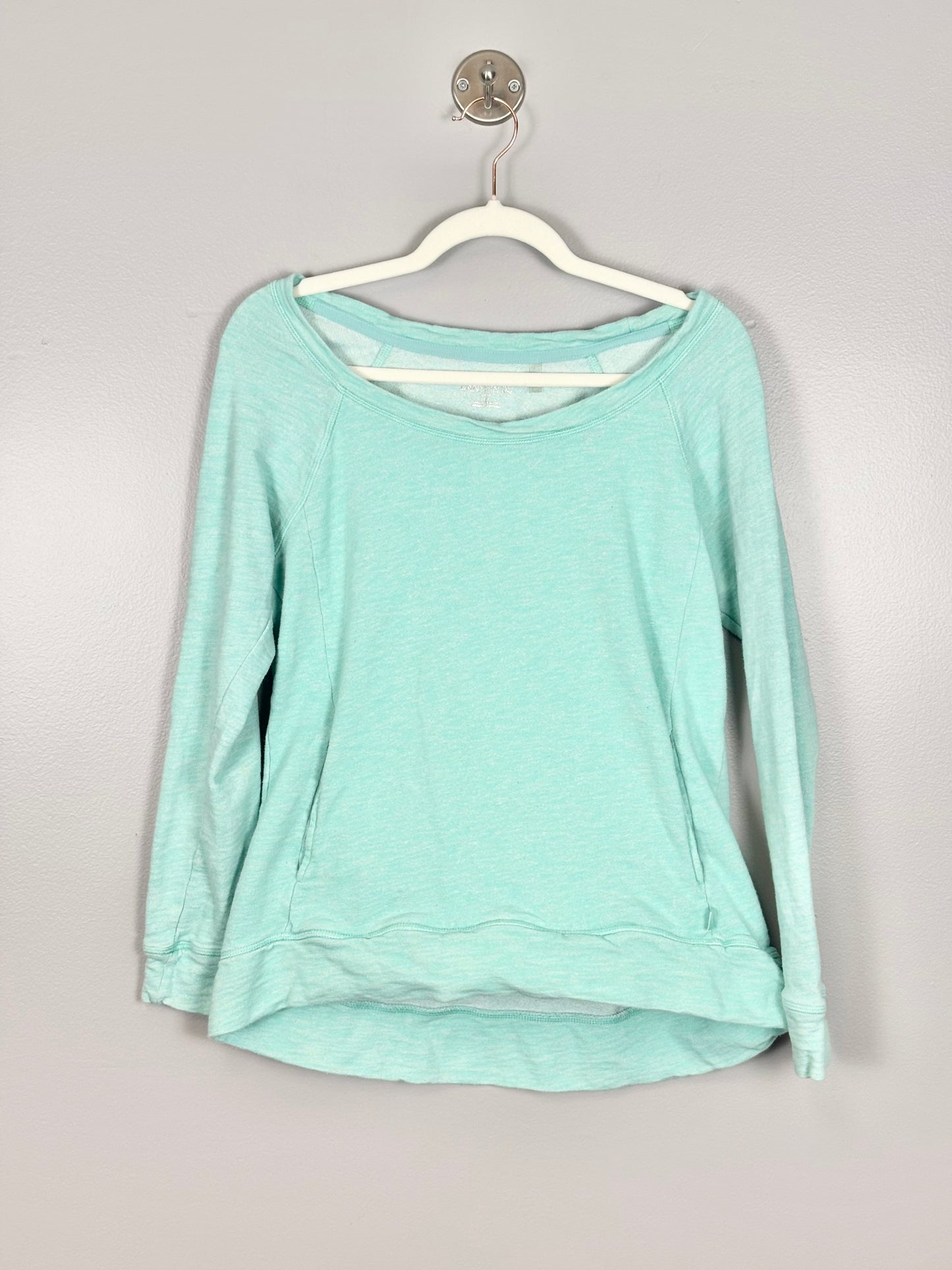 L - Danskin Teal Sweatshirt