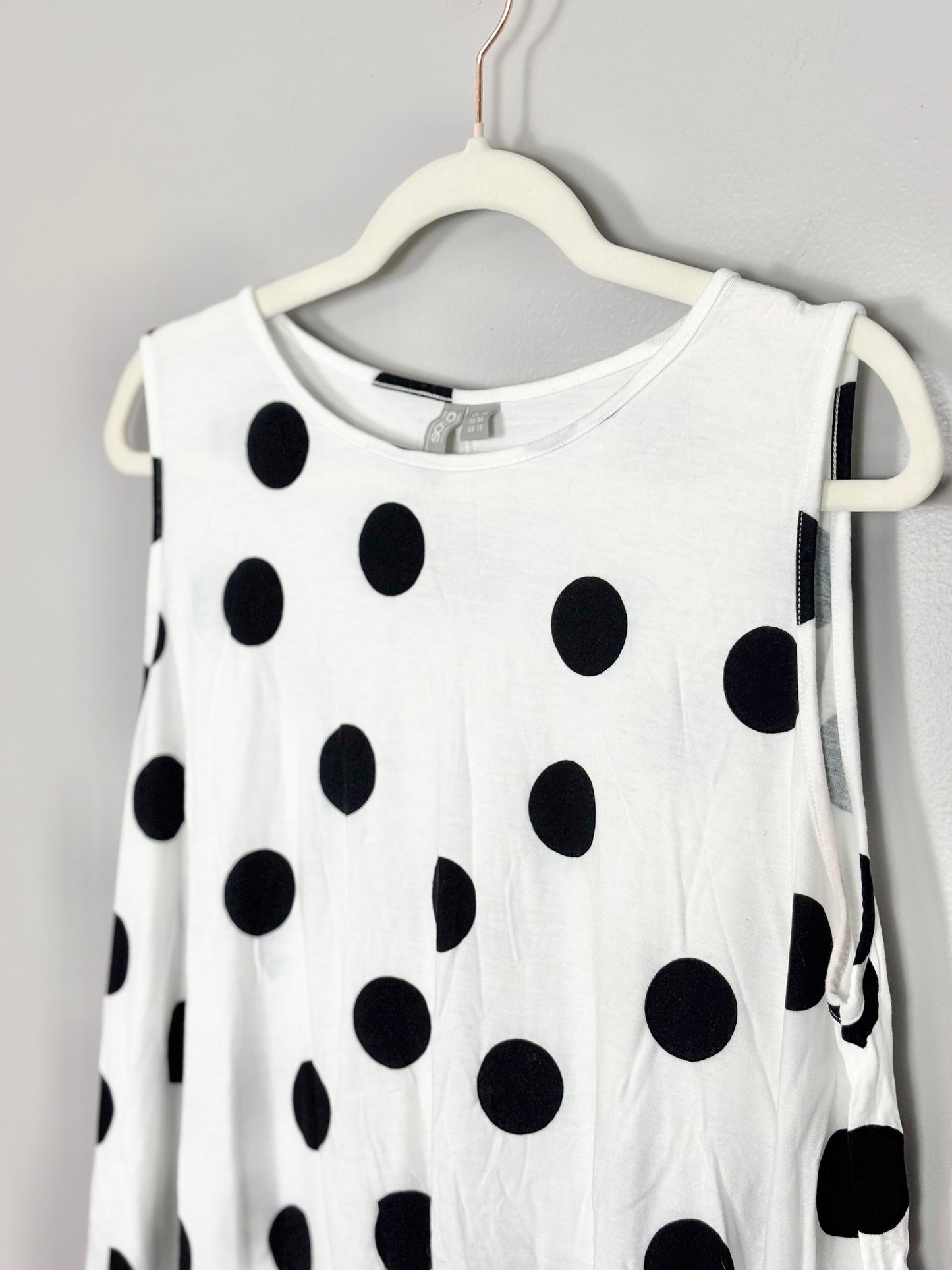 L/Size 12 - ASOS Polka Dot Tank