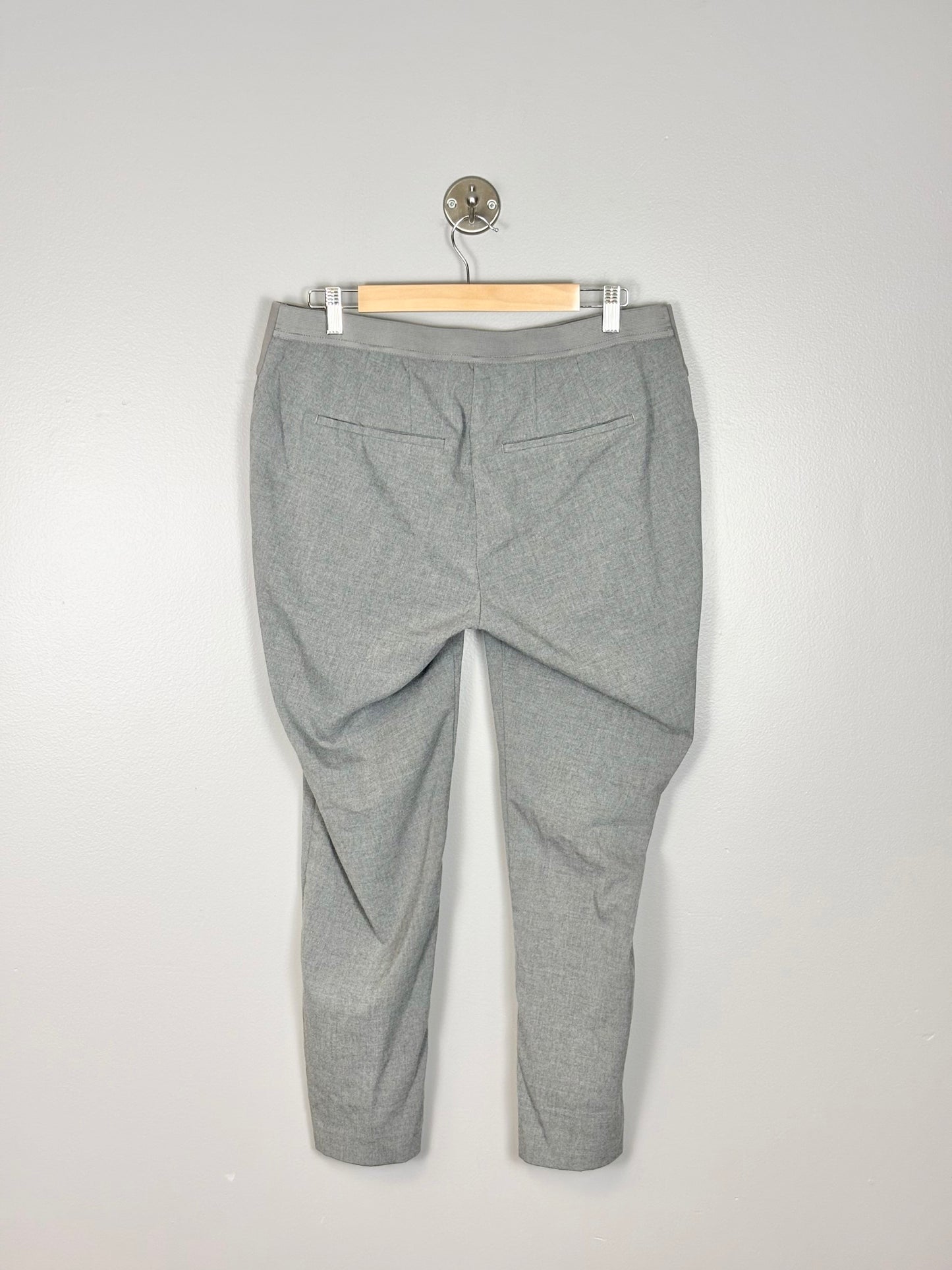 XL/Size 14 - H & M Mama Grey Crop Length Dress Pants