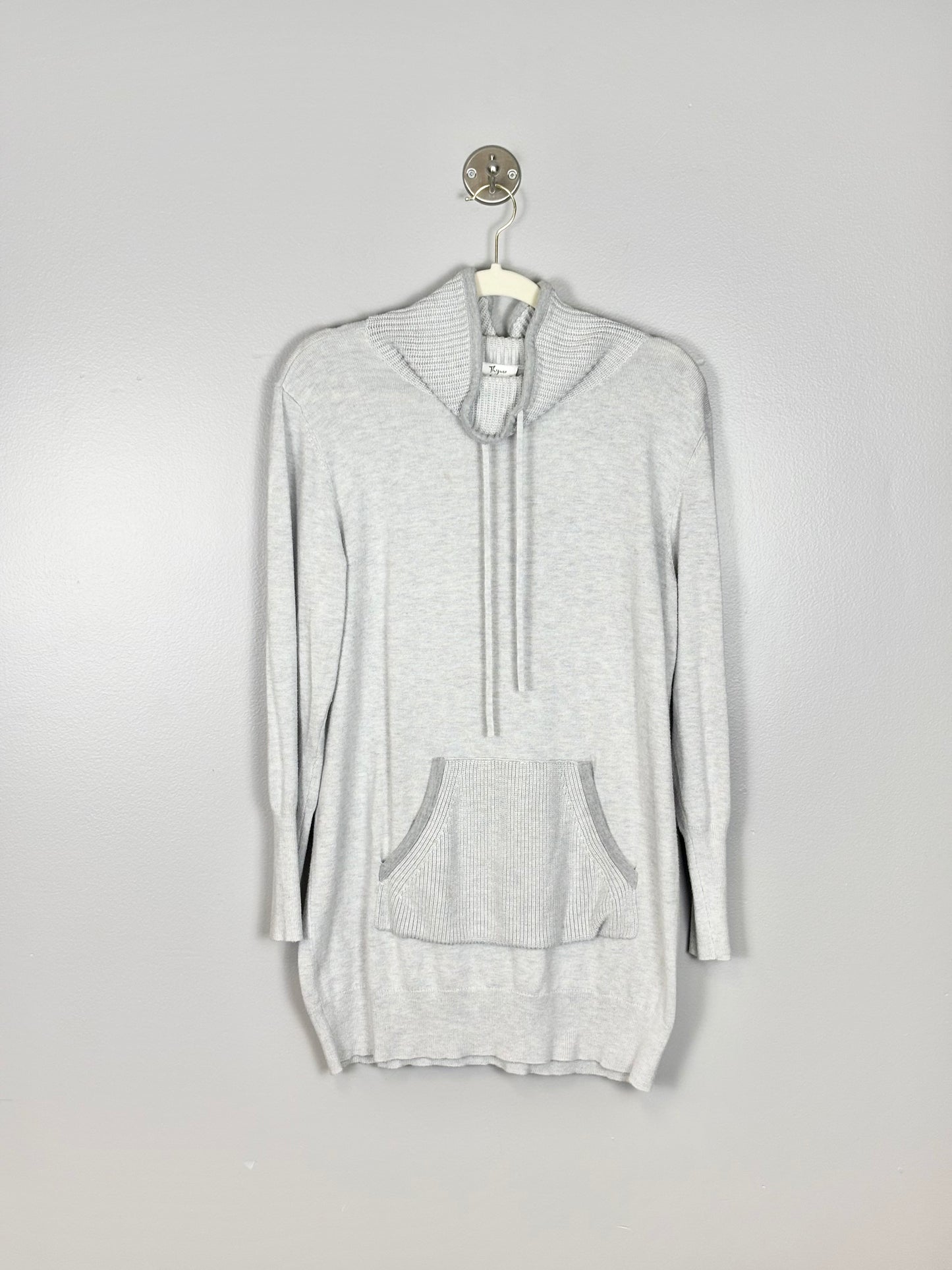 XL - Thyme Grey Kangaroo Maternity Sweater