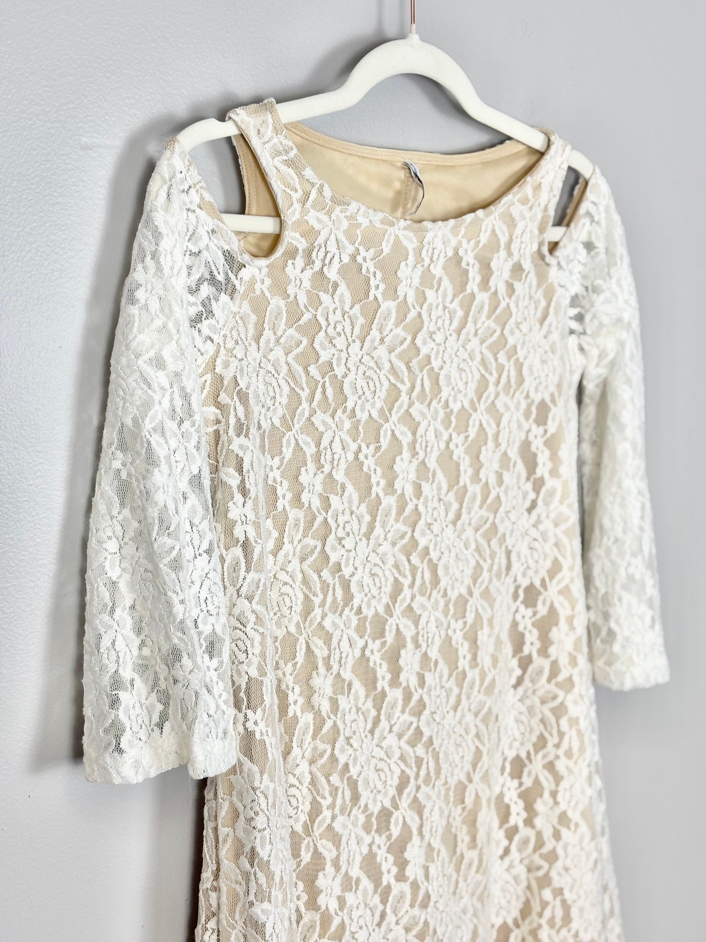 S - Planet Motherhood Lace Shift Dress/Top