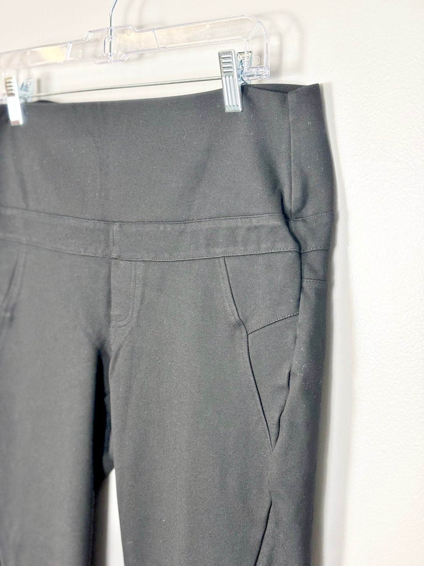 L - Thyme Skinny Black Dress Pant