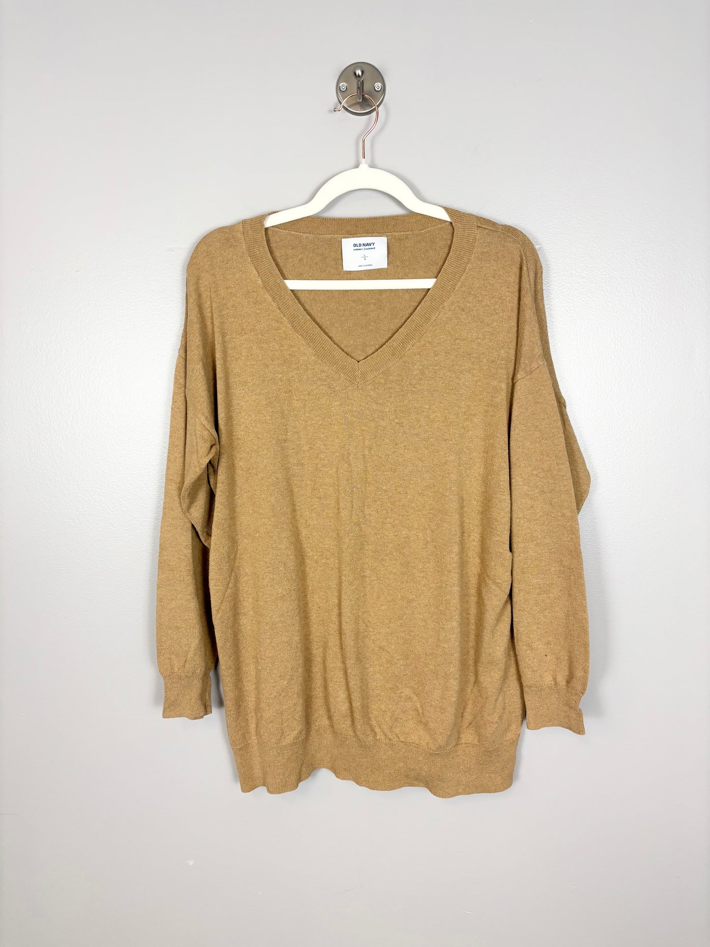 L - Old Navy Caramel Sweater