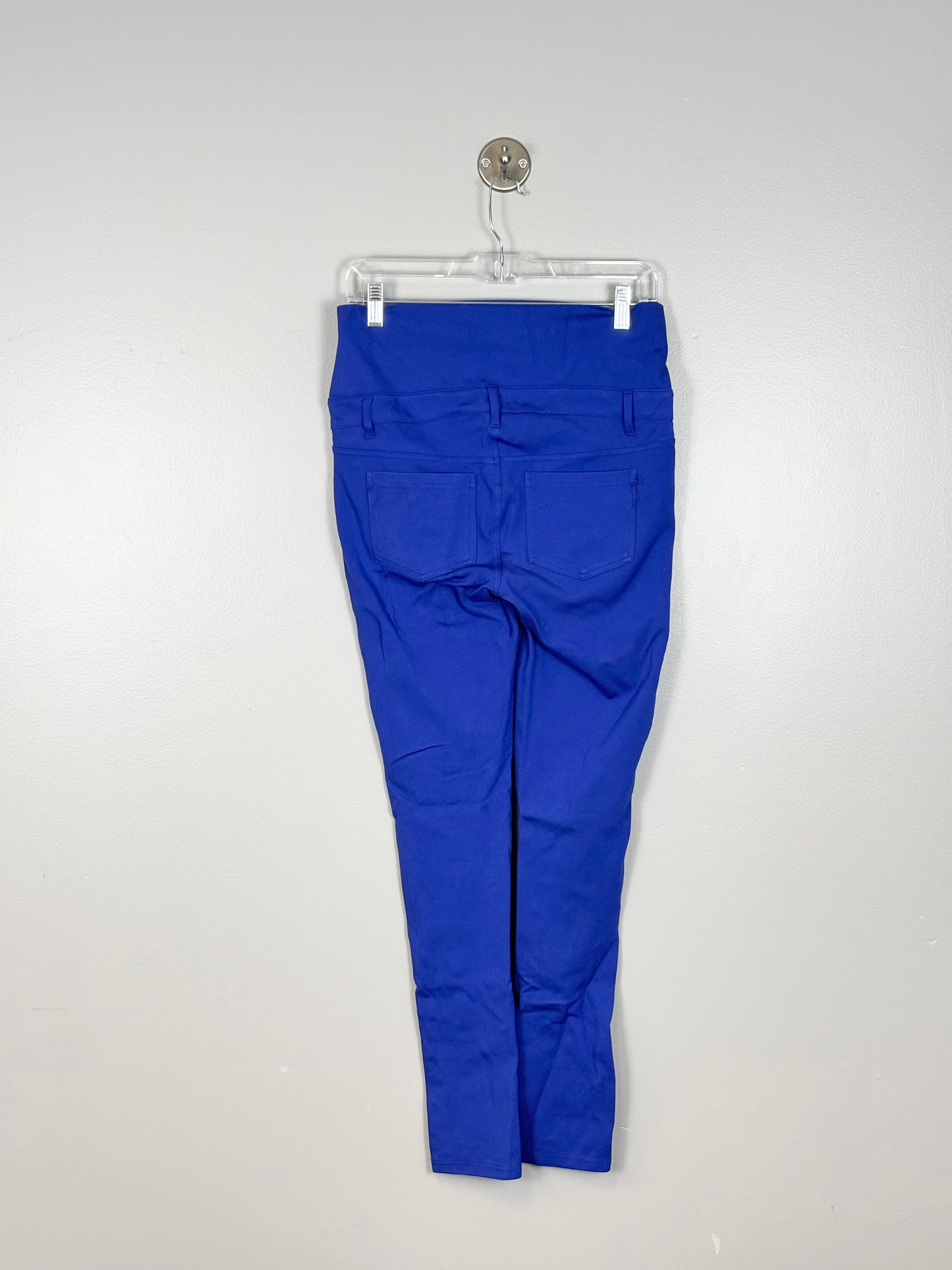 M - Thyme Cobalt Blue Stretch Cotton Pants