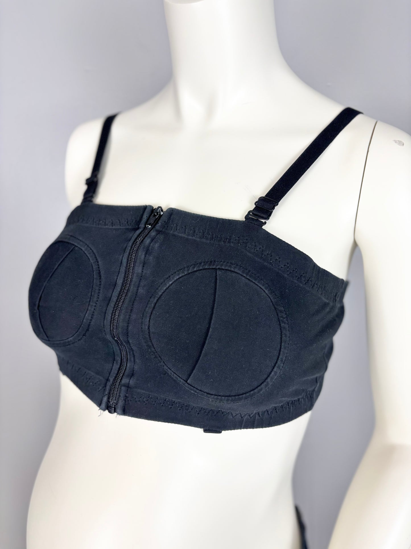M - Black Nursing & Pumping Bra