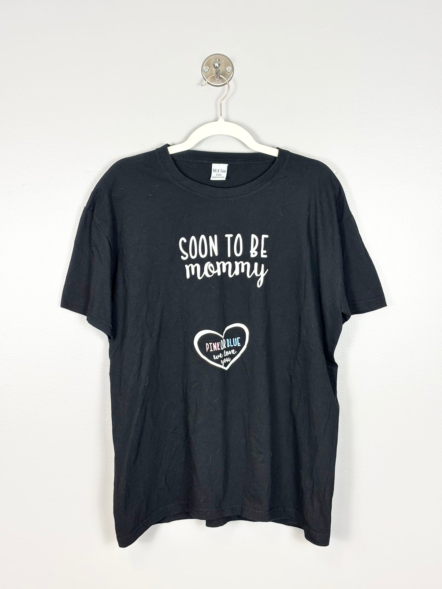 XXXL/XL - Mom & Dad Pink or Blue Shirt Set