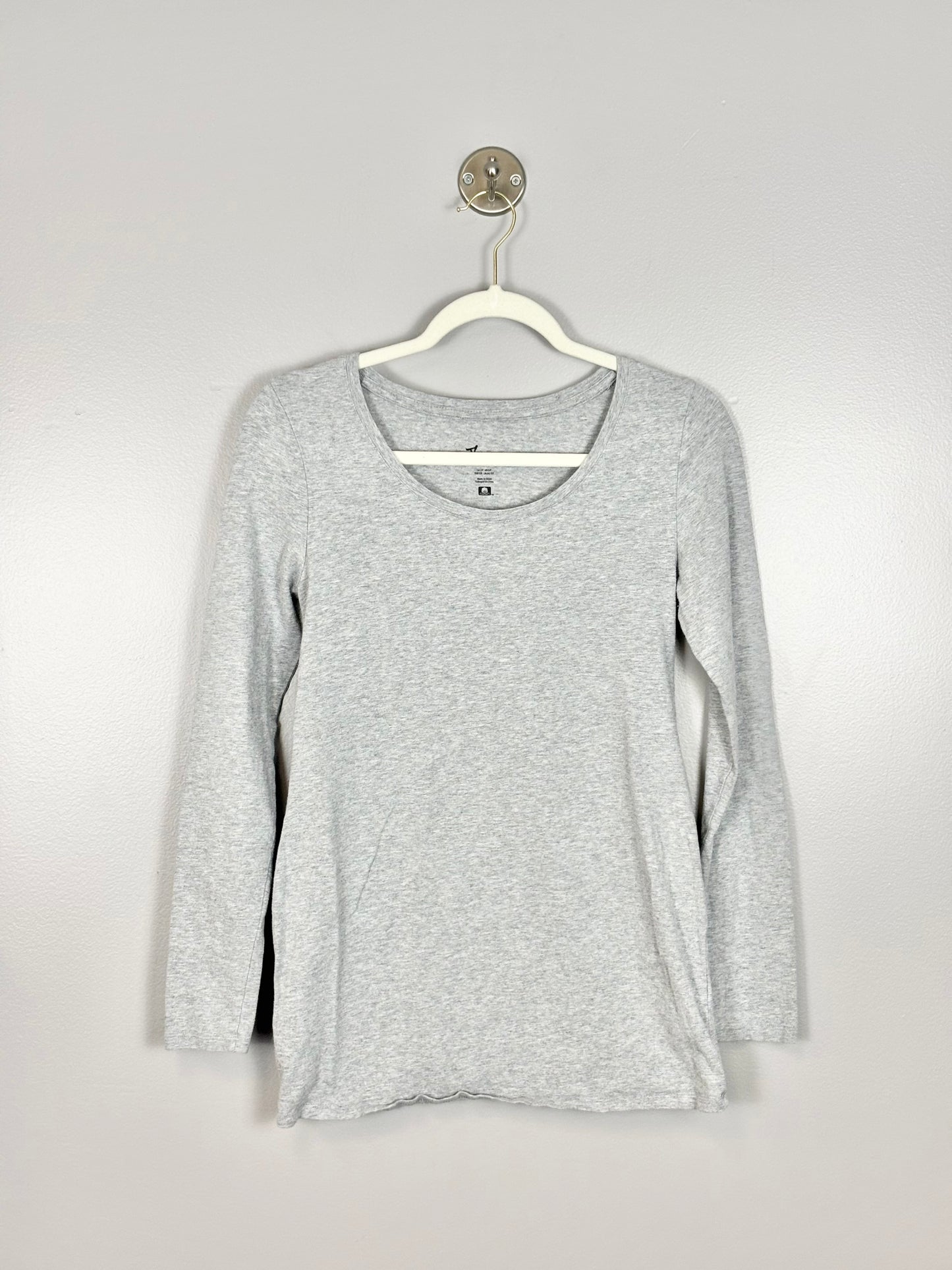 S - Thyme Long Sleeve Grey Shirt