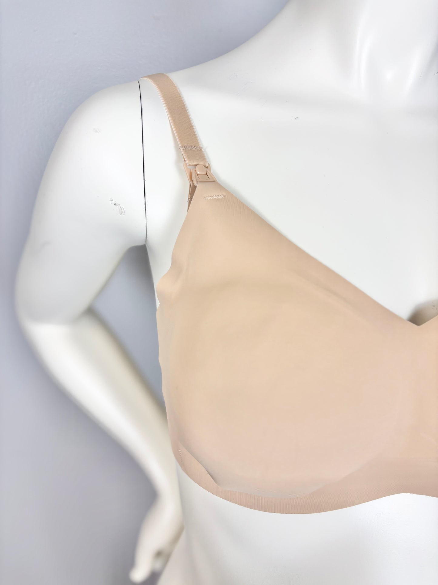 L/XL - Knix Taupe Nursing Bra