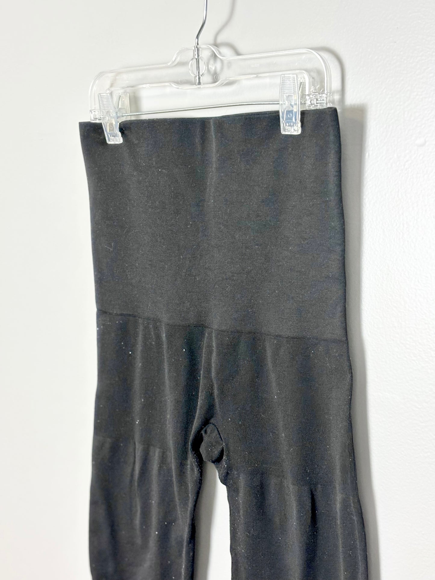 S/M - Preggo Black Crop Leggings