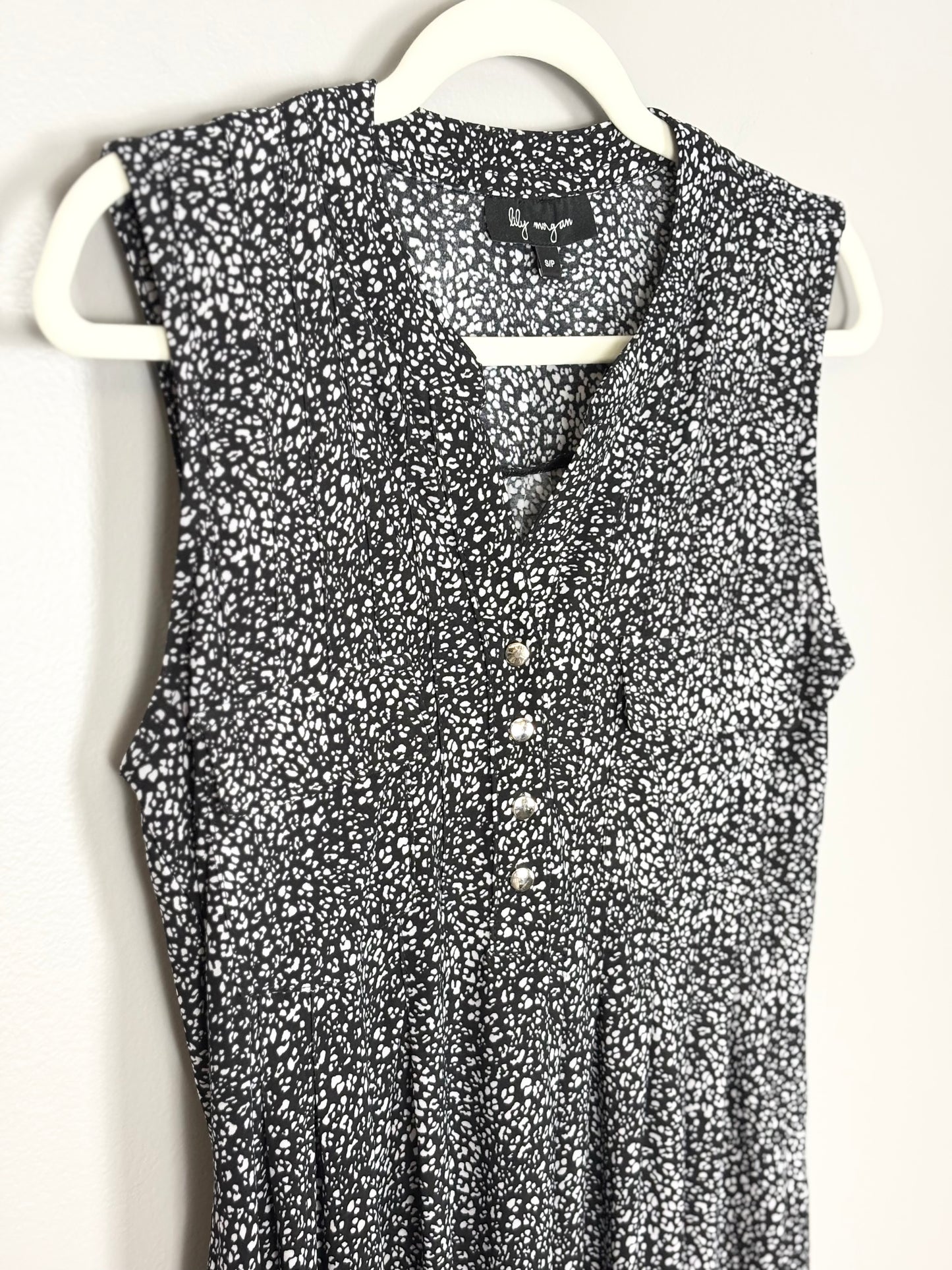 S - Lily Morgan Sleeveless Nursing Friendly Blouse