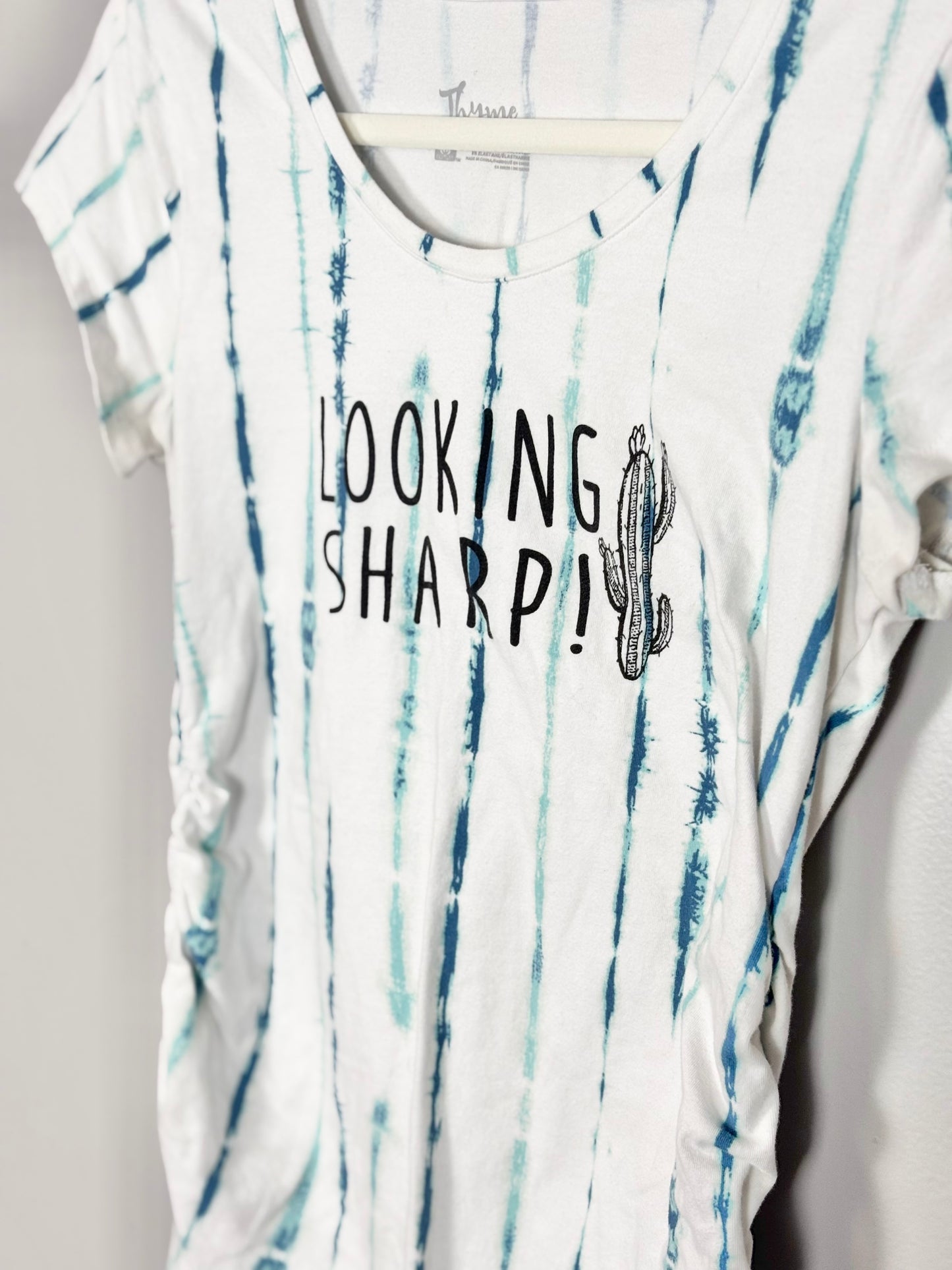 S - Thyme Looking Sharp Fitted Tee