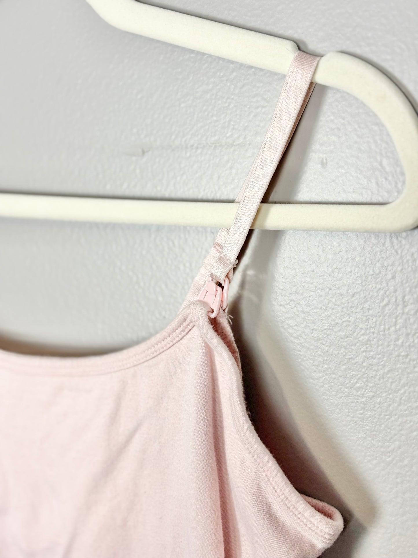 S - Motherhood Pink Nursing Tank