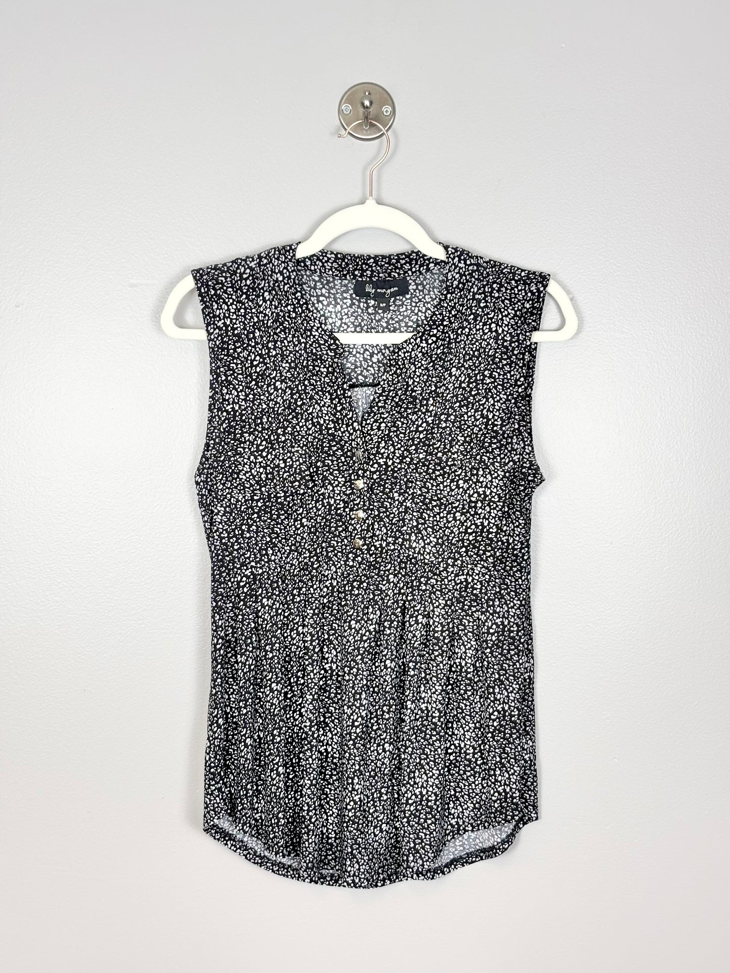 S - Lily Morgan Sleeveless Nursing Friendly Blouse