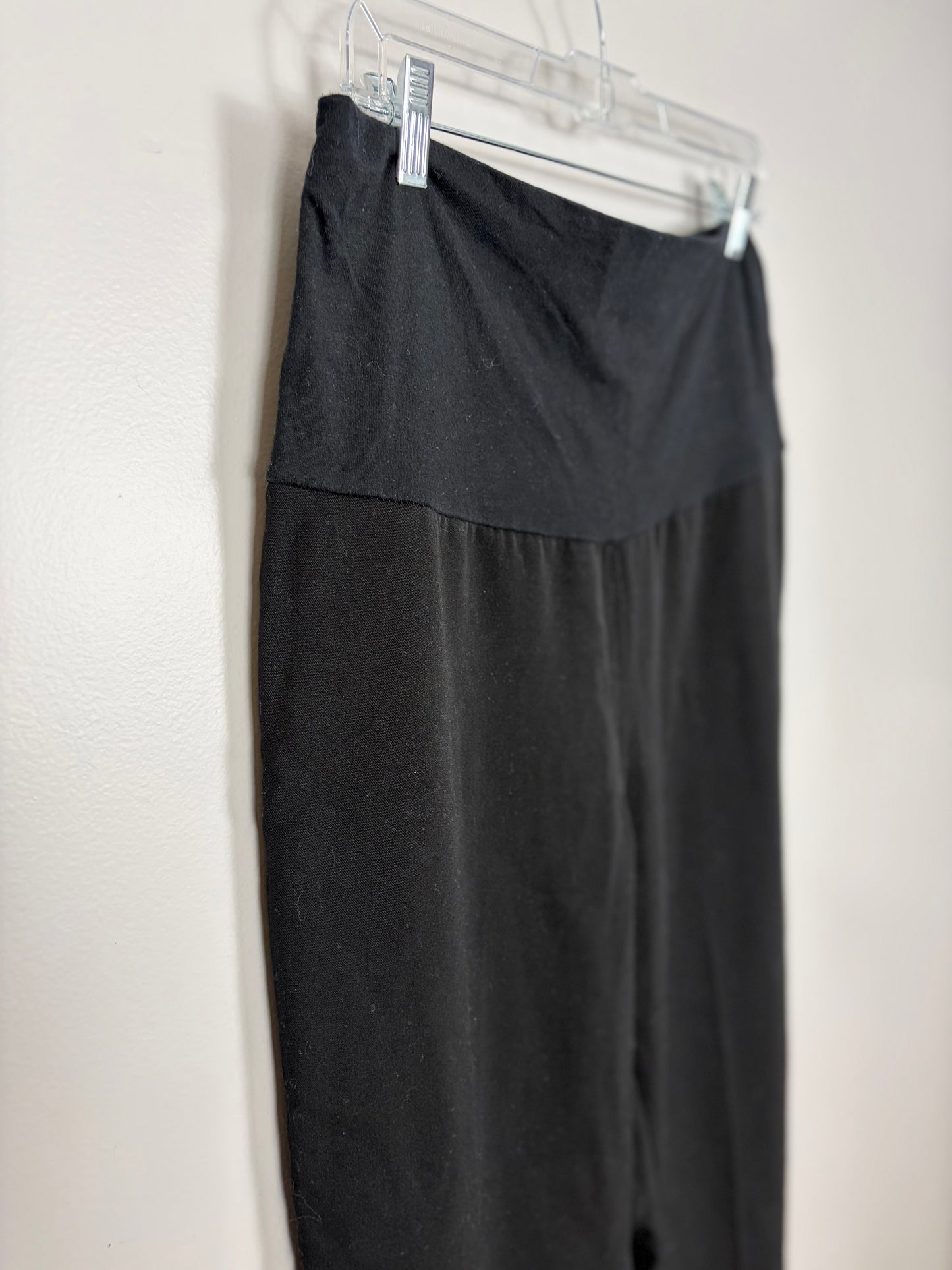L - Black Wide Leg Dress Pants