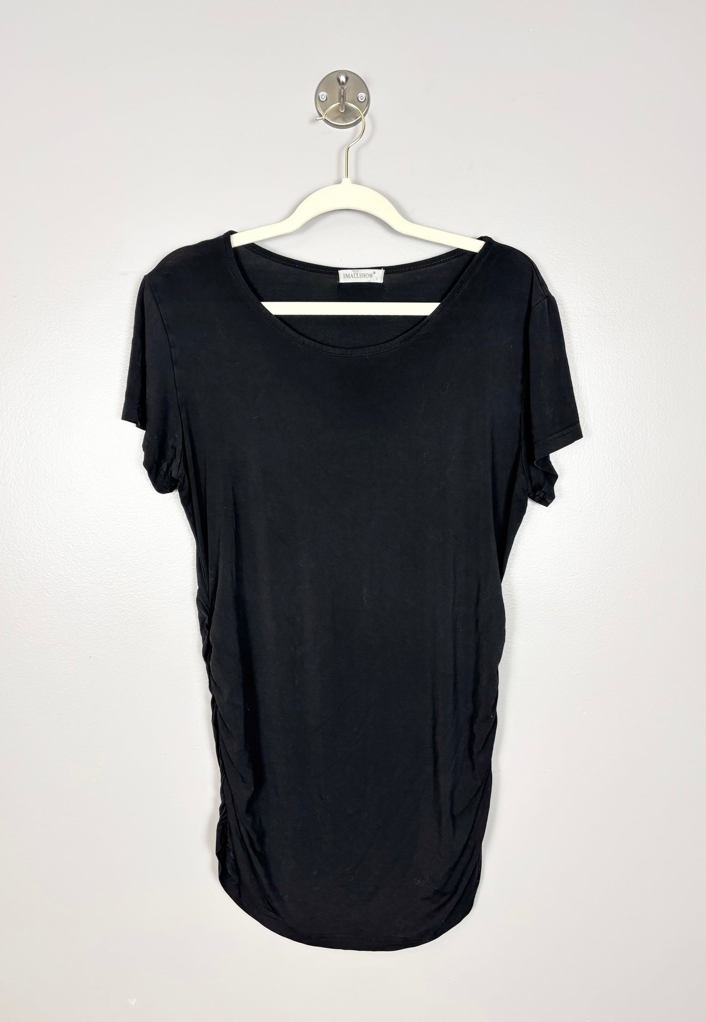 L - Smallshow Fitted Black Shirt