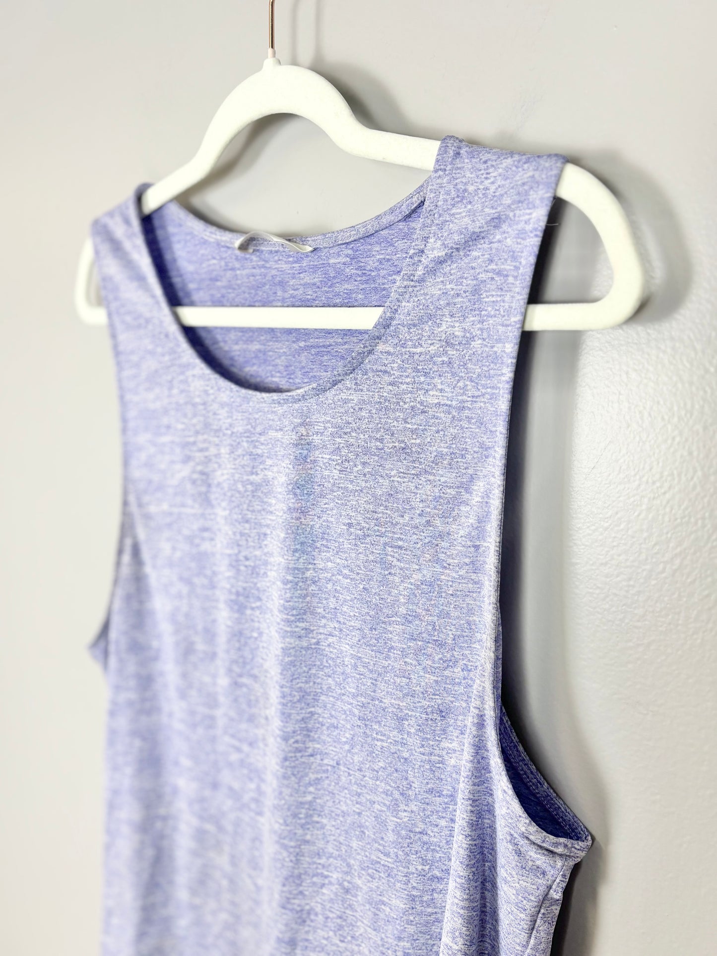 M - Cadenshae Purple Athletic Tank