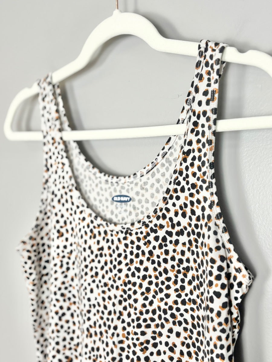 M - Old Navy Leopard Print Tank