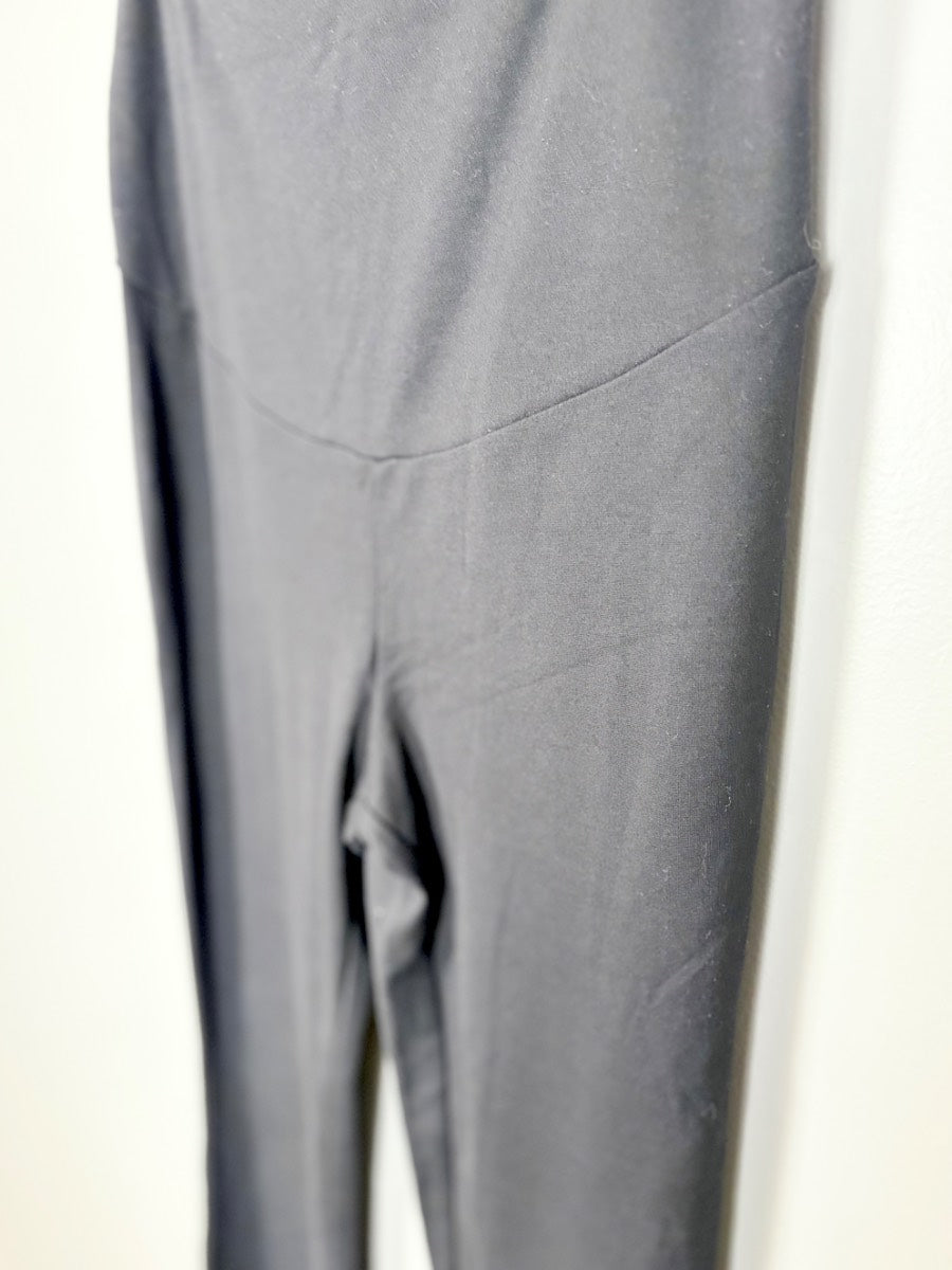 L - H & M Long Black Flare Leggings