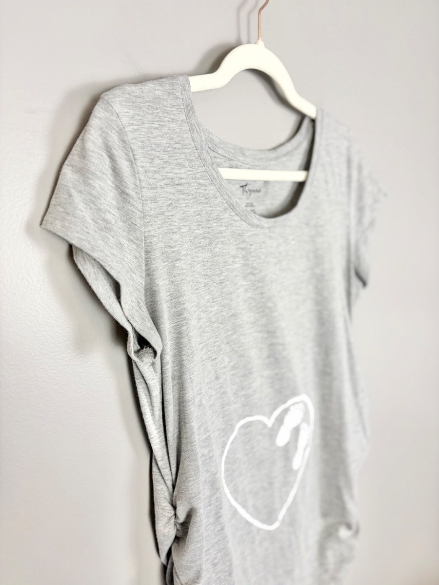 L - Thyme Baby Footprint Tee