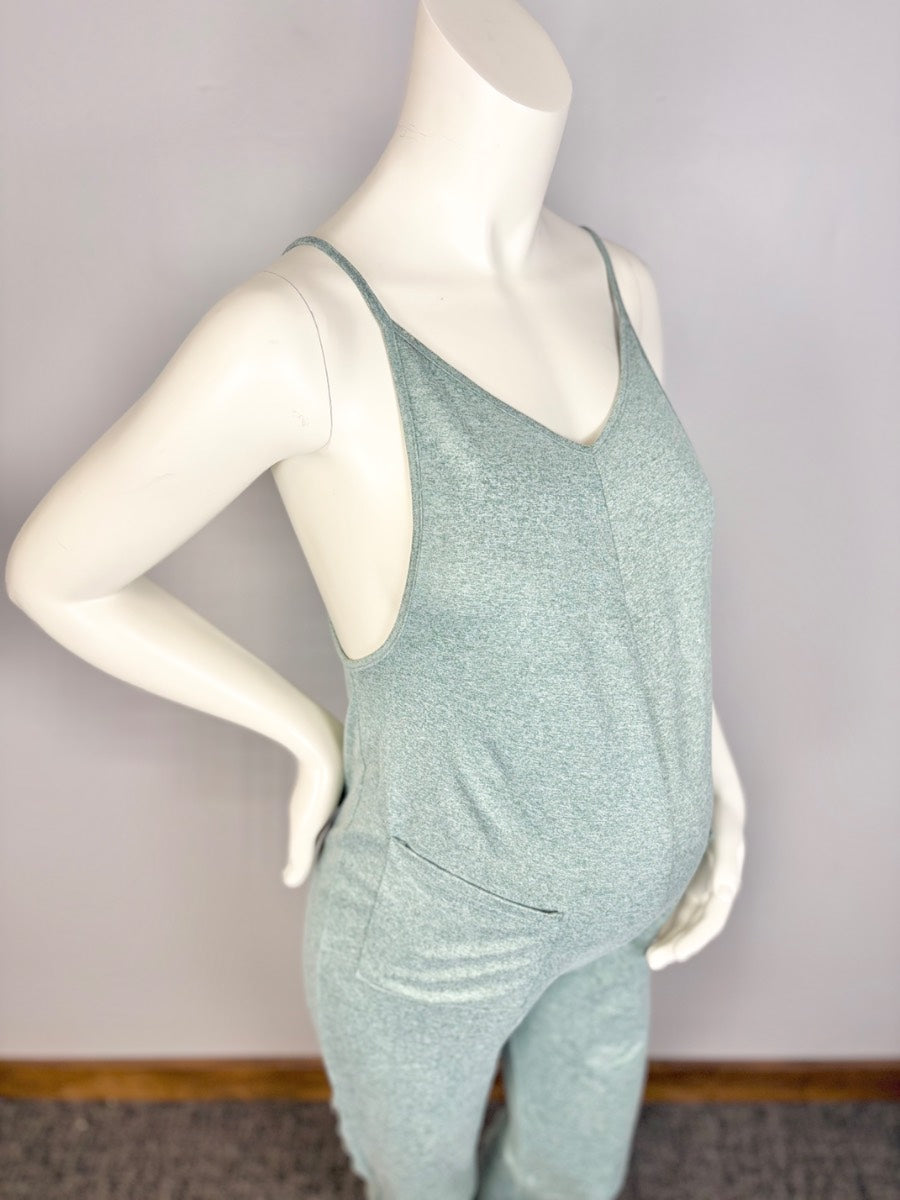 S - Shein Seafoam Jumpsuit