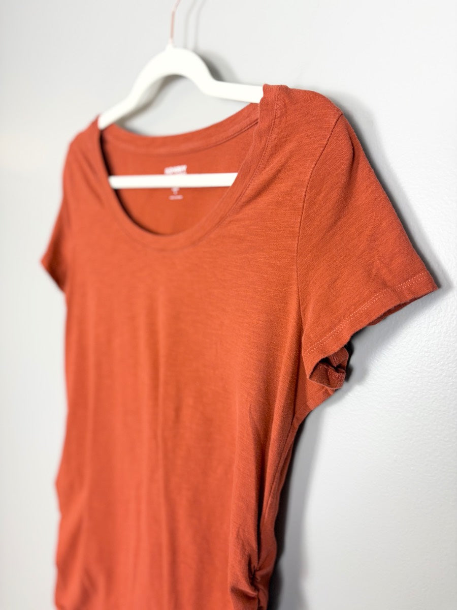 L - Old Navy Rust Scoop Neck Tee